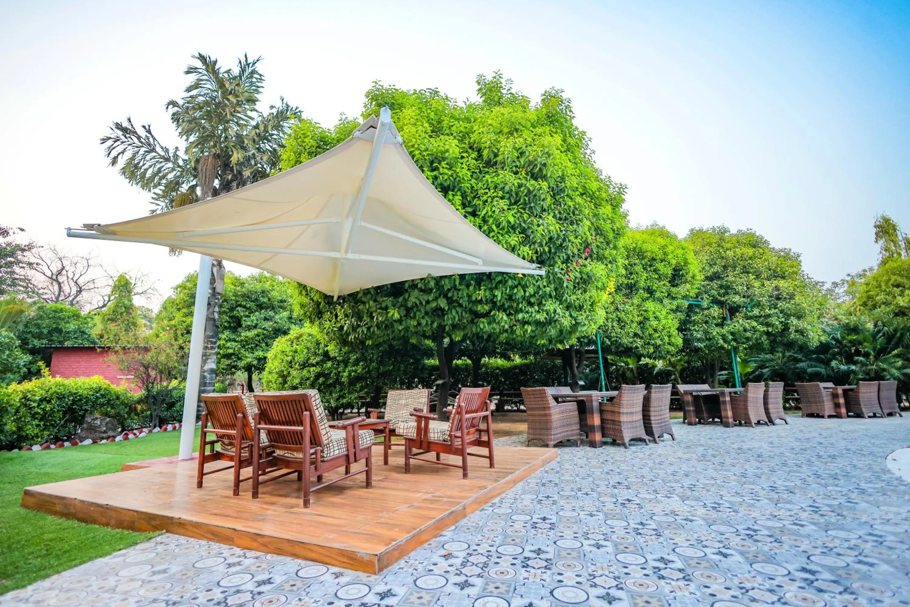 Patio in Tivoli Heritage Palace, Rewari