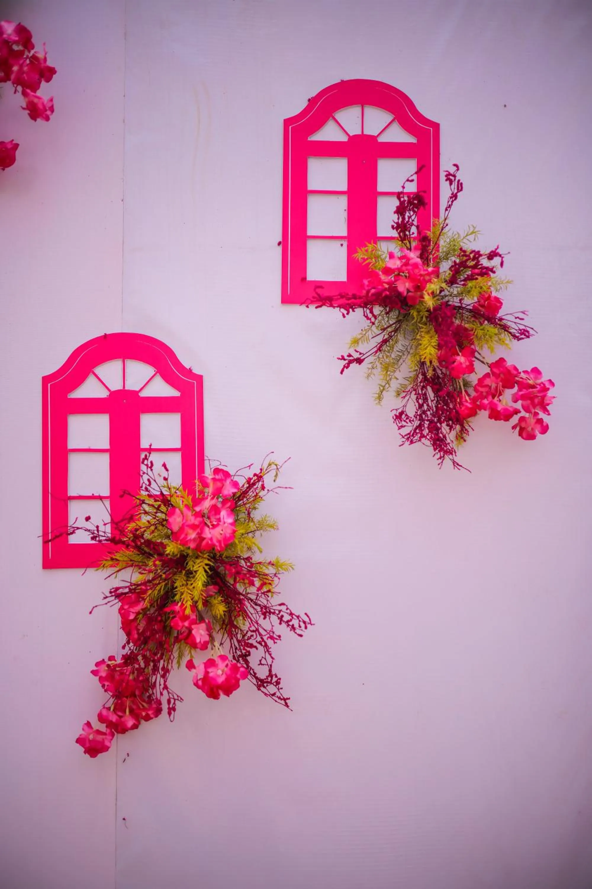 Decorative detail in Tivoli Heritage Palace, Rewari