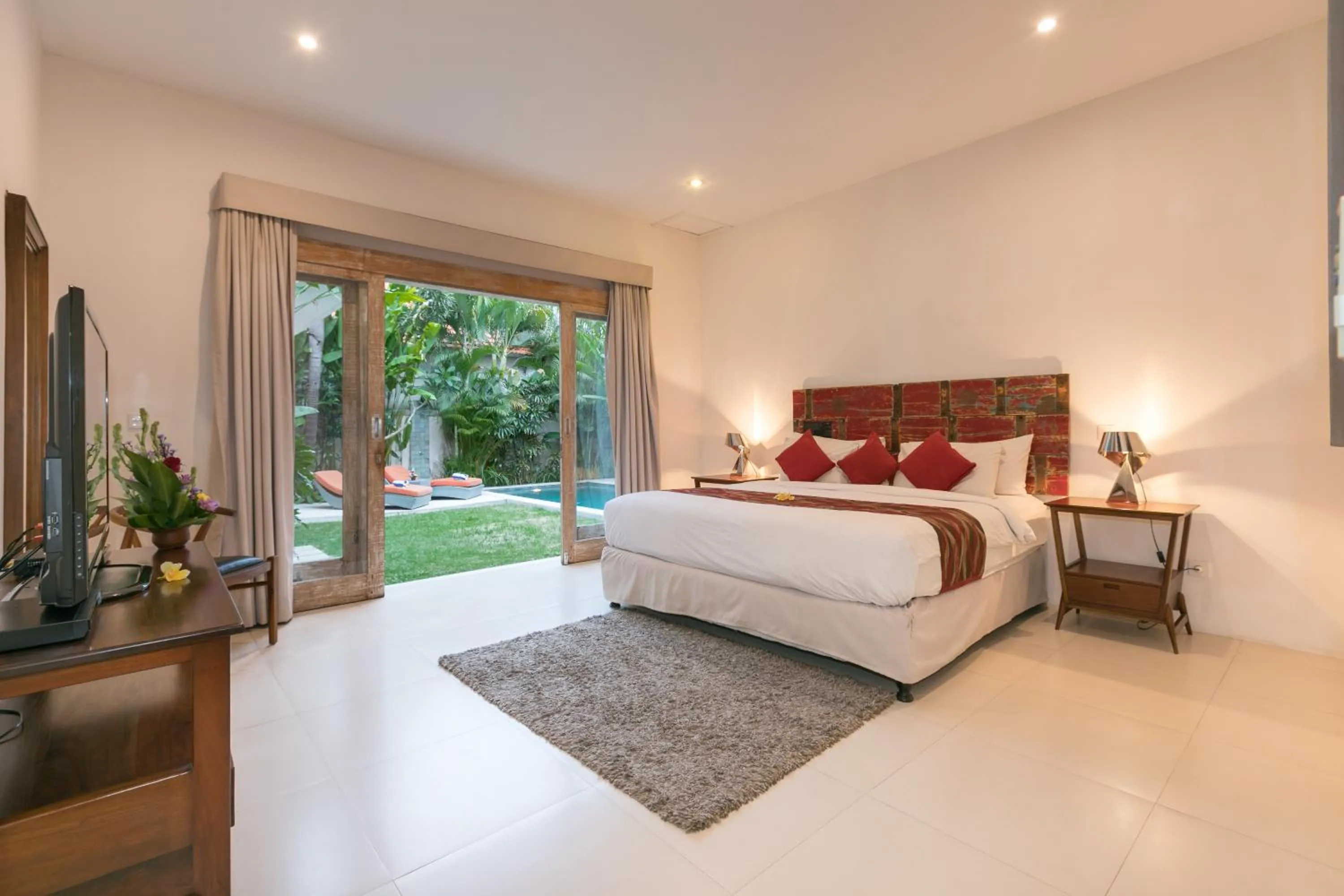 Bed in Villa Briana Seminyak by Villas R Us