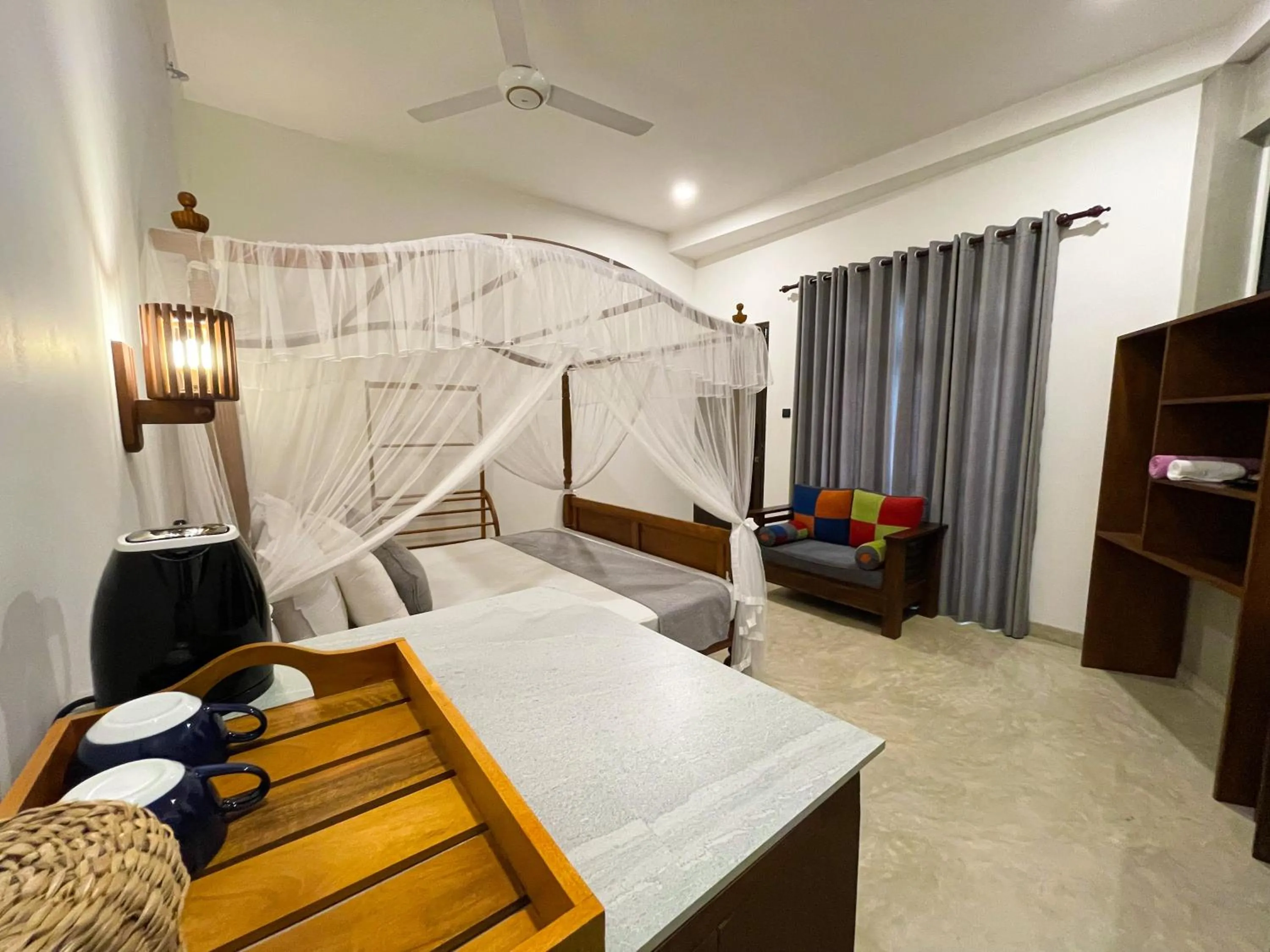 Bedroom, Bed in LaRoy Mirissa