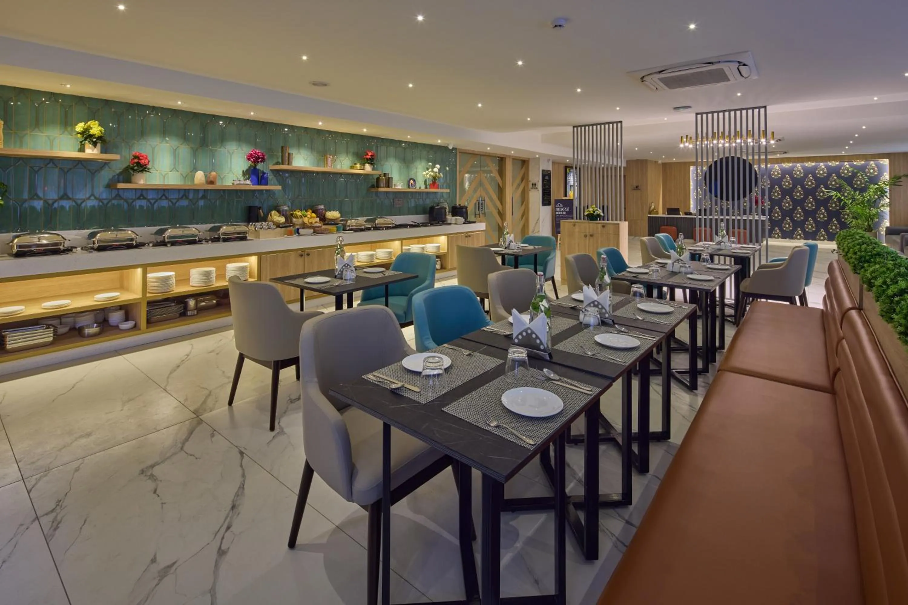 Restaurant/places to eat in Grand Continent Hebbal A Sarovar Portico Affiliate Hotel