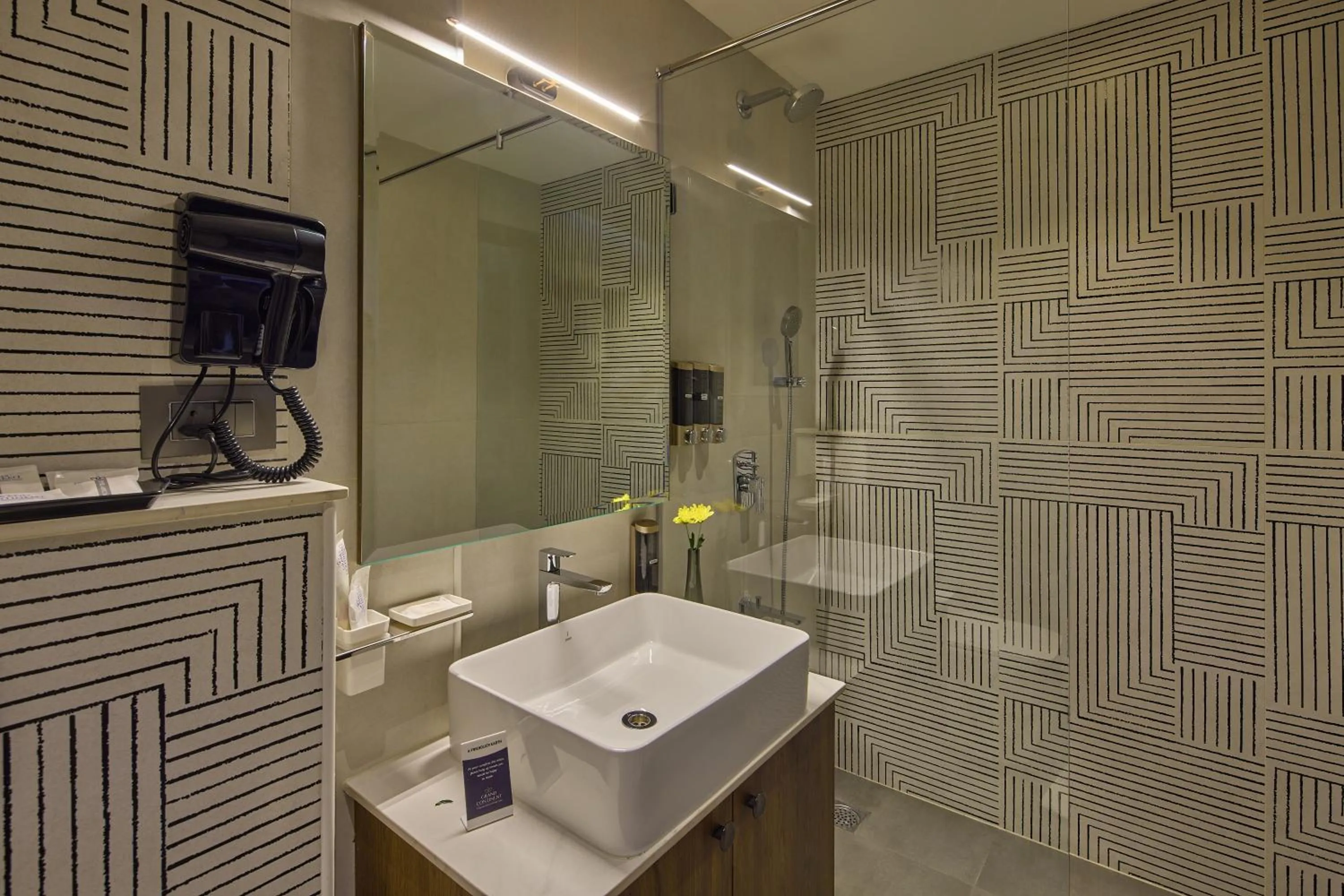 Bathroom in Grand Continent Hebbal A Sarovar Portico Affiliate Hotel