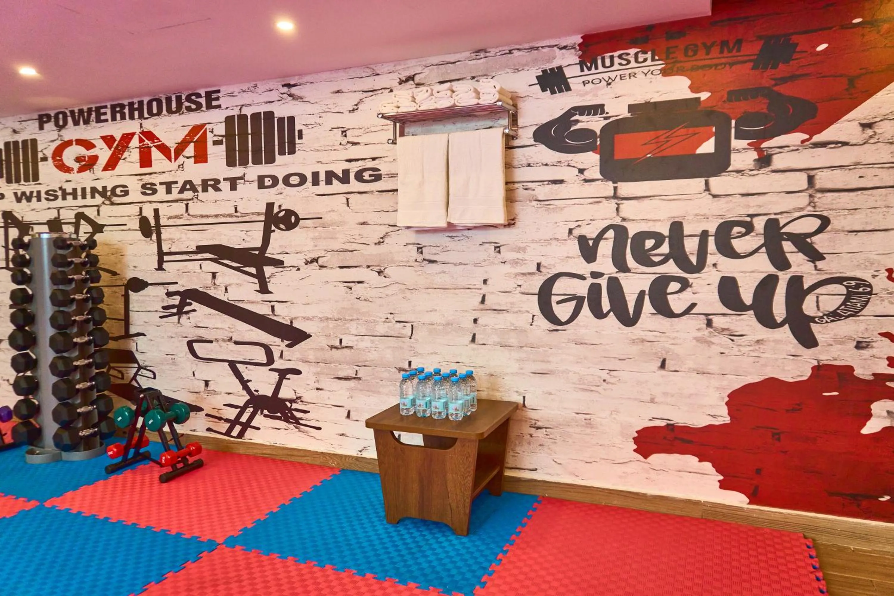 Fitness centre/facilities in Selat Al Bait Hotel