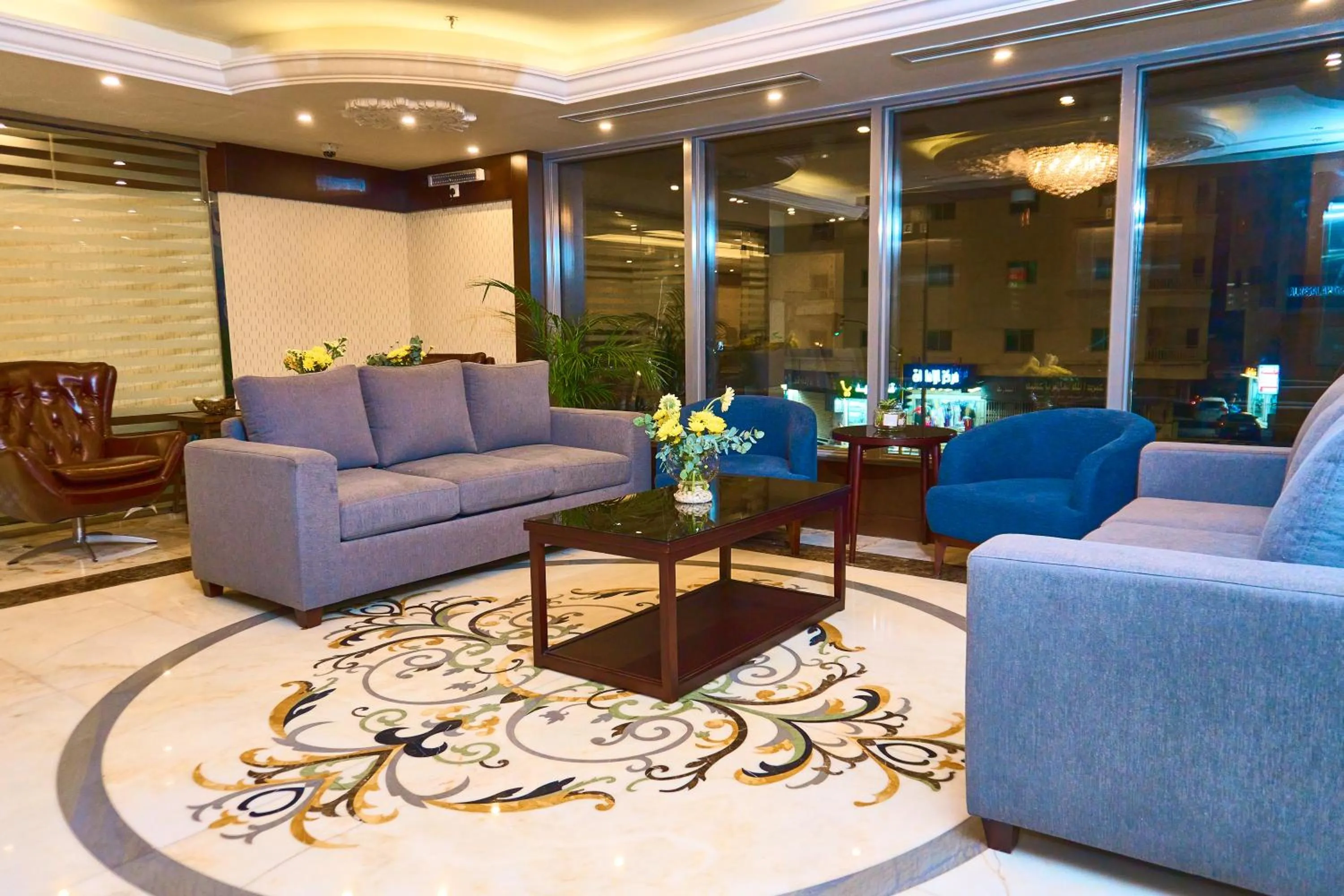 Seating area in Selat Al Bait Hotel