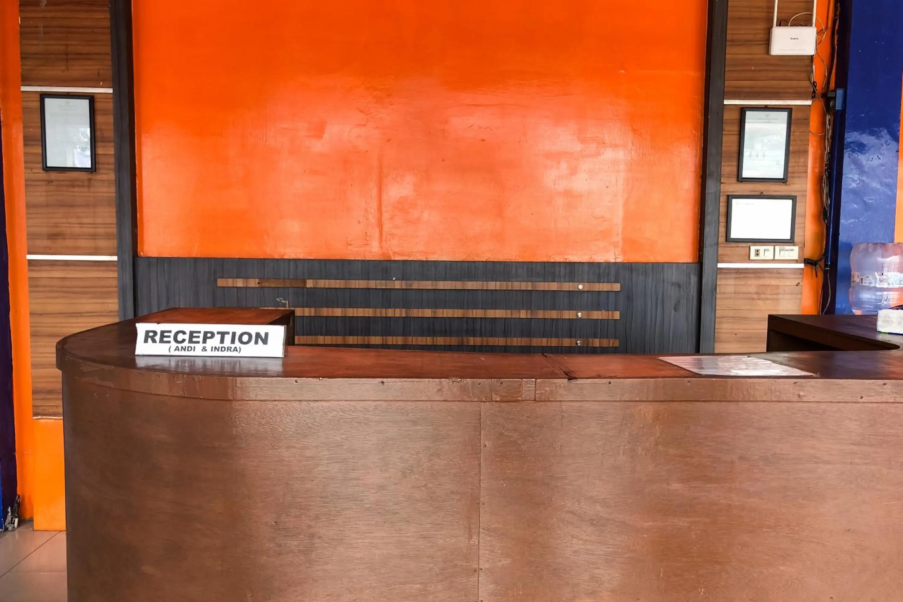 Lobby or reception in Hotel Mulia Tiza Binjai RedPartner