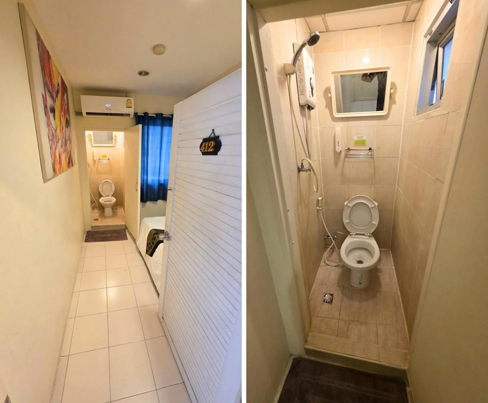 Shower in Greenhouse Bangkok Khaosan