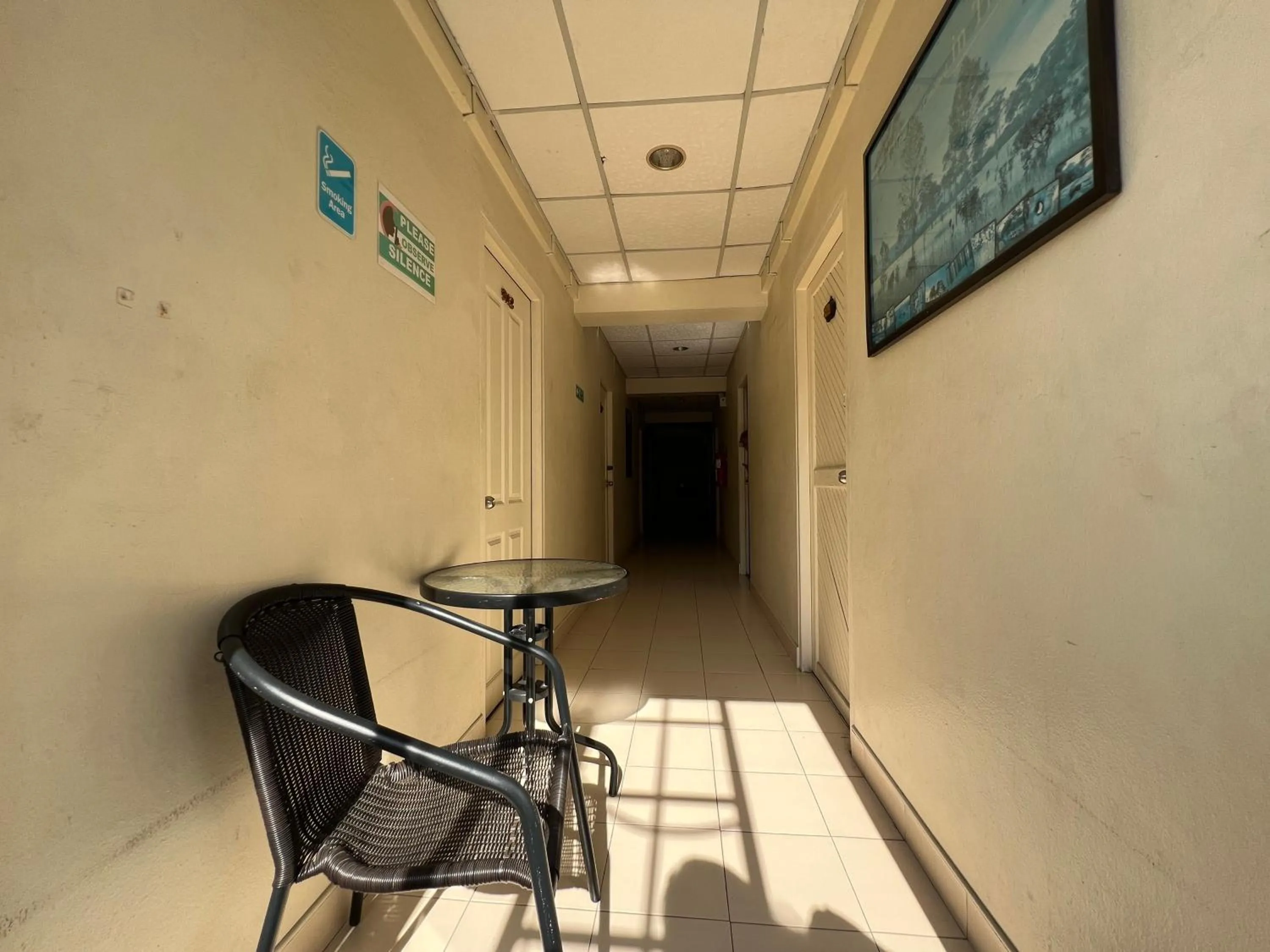 Seating area in Greenhouse Bangkok Khaosan