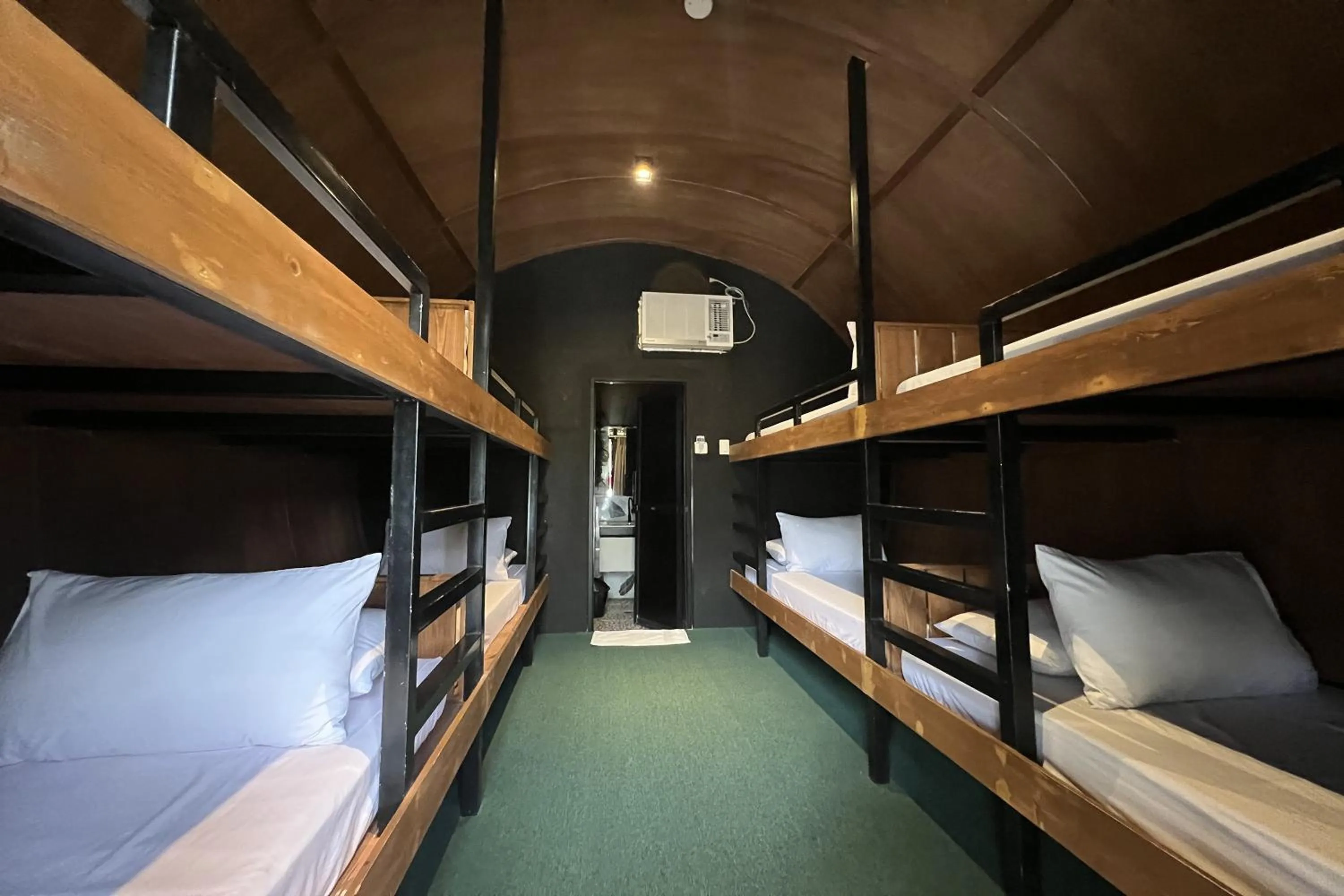 Bed in Funtasea Hotel and Beach Resort