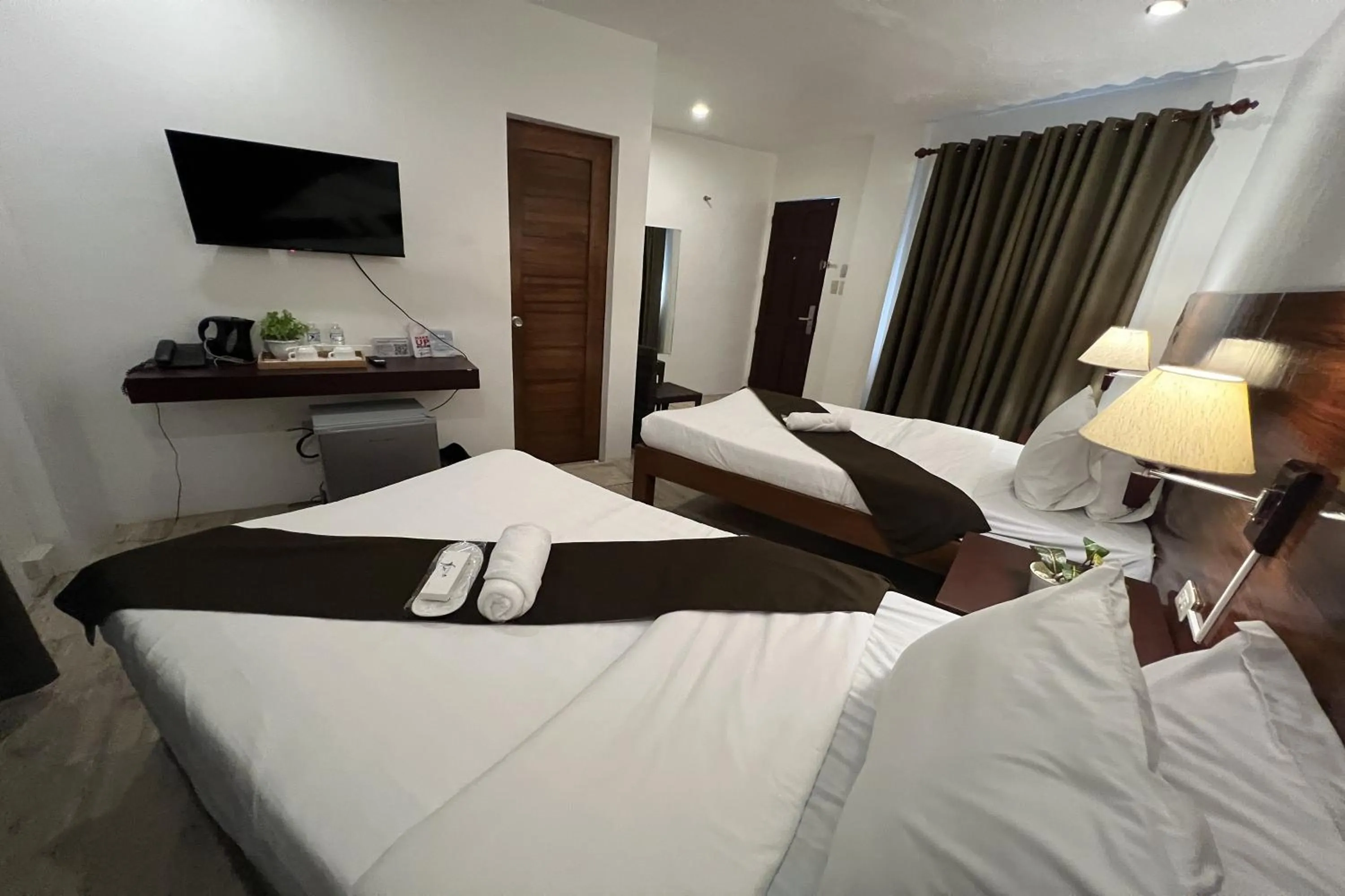 Photo of the whole room, Bed in Funtasea Hotel and Beach Resort