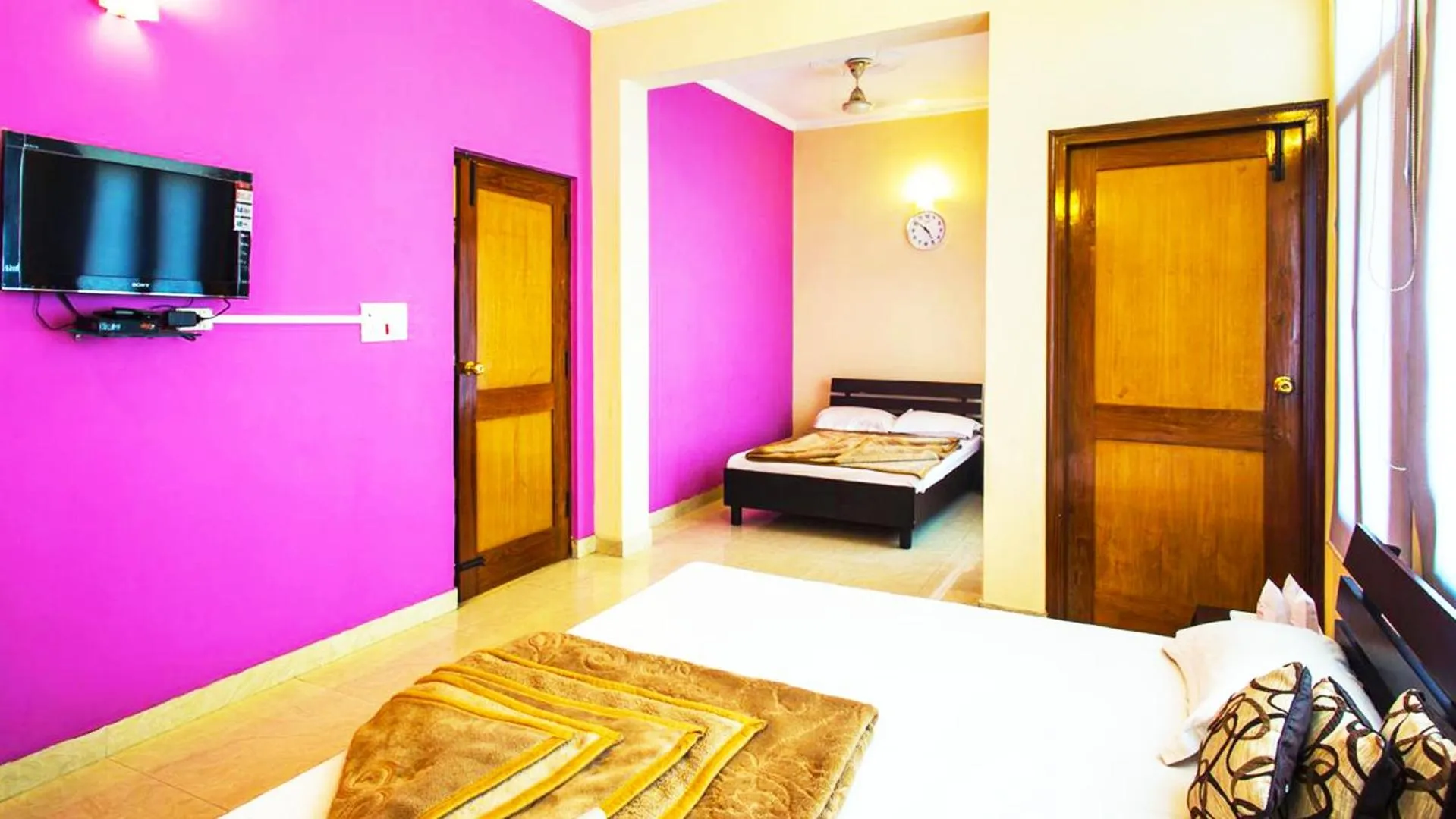 Bedroom in Shivalik River Retreat
