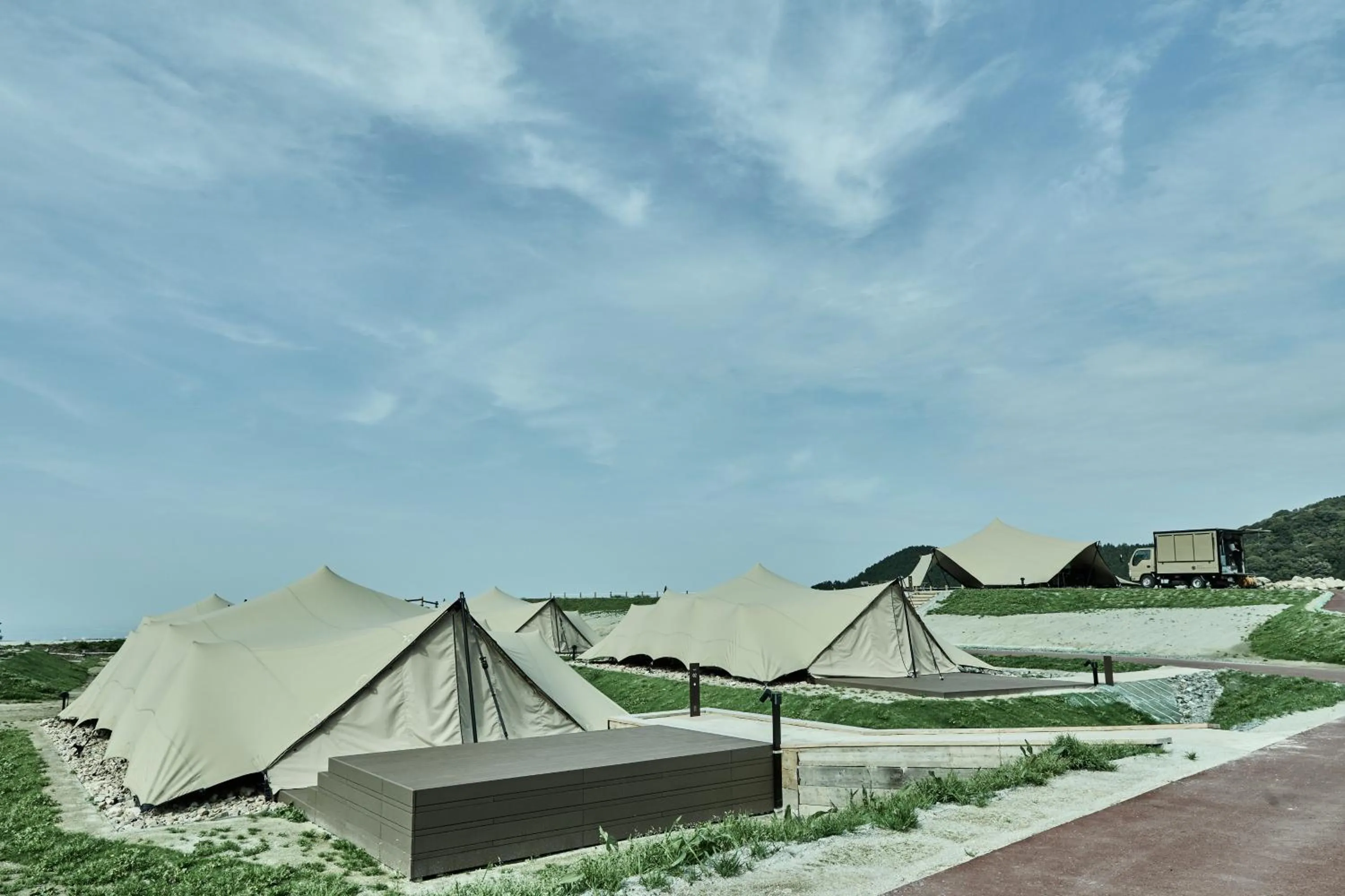 Property building in Snow Peak YAKEI SUITE ABURAYAMA FUKUOKA