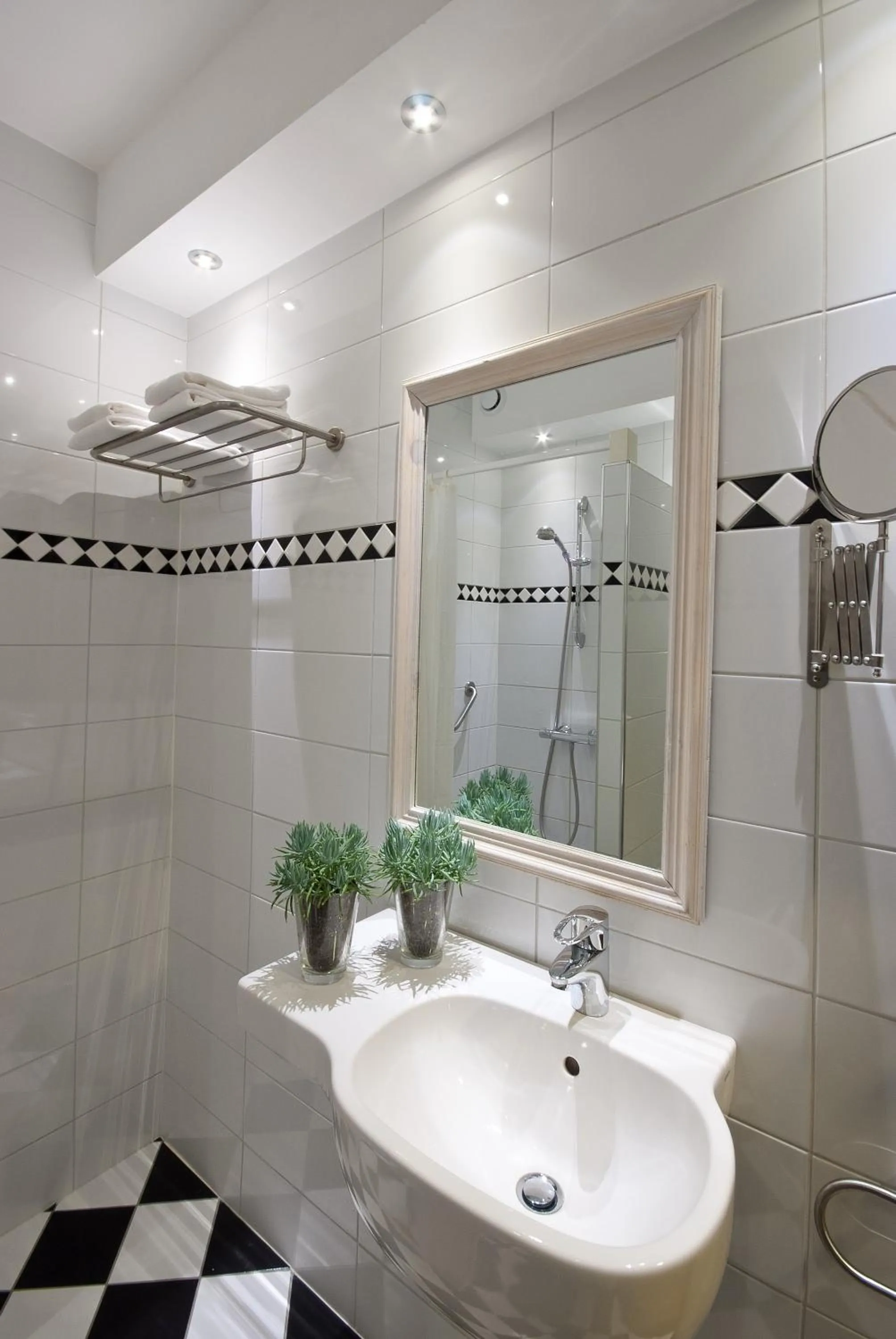 Bathroom in Hotel De Rustende Jager