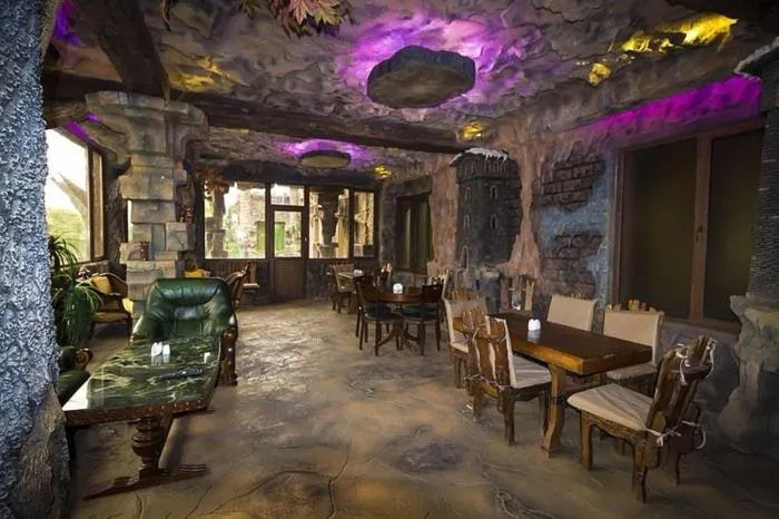 Seating area in Lux Palace Hotel