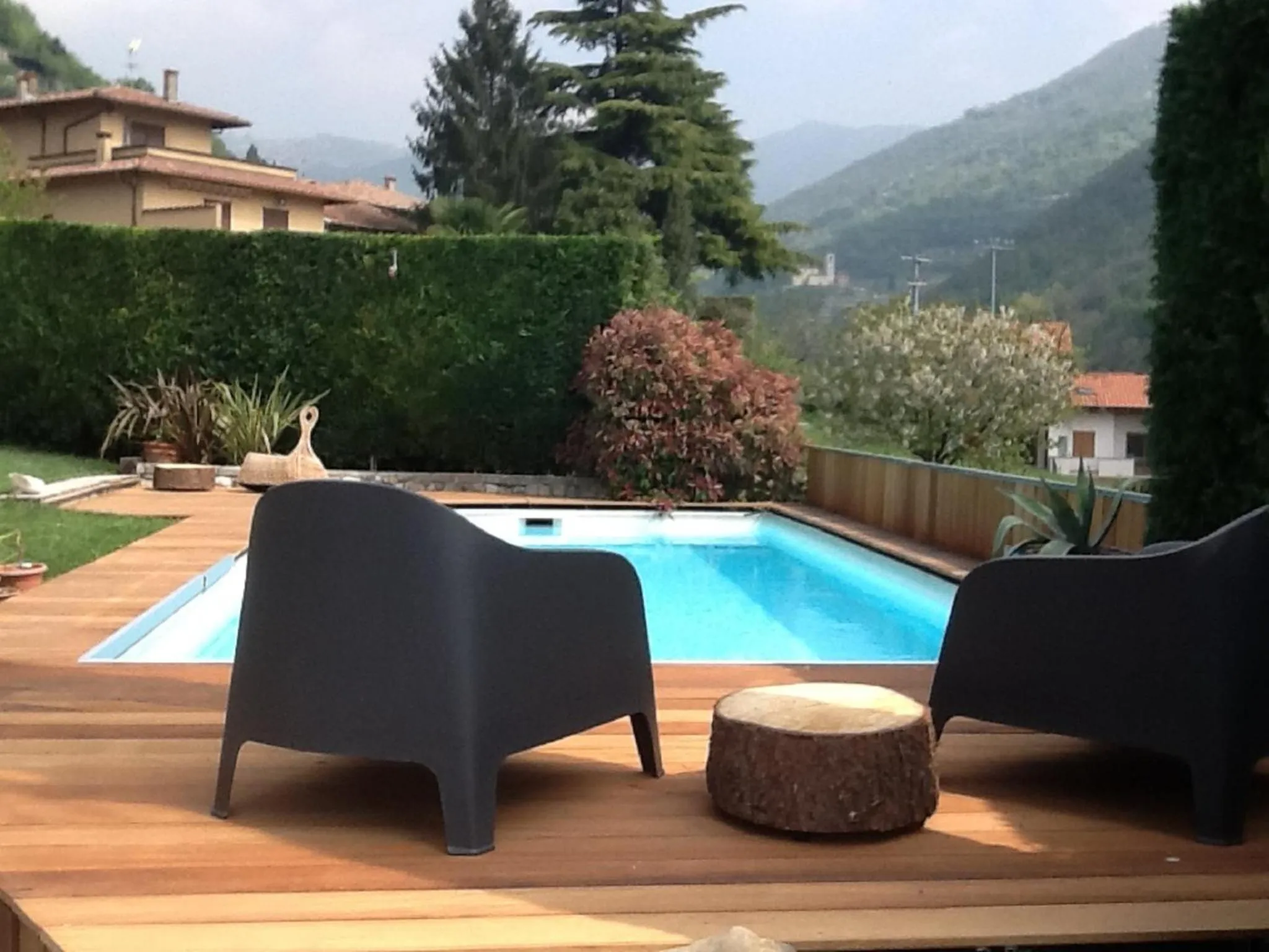 Pool view in Bed and Breakfast Casa del Nonno