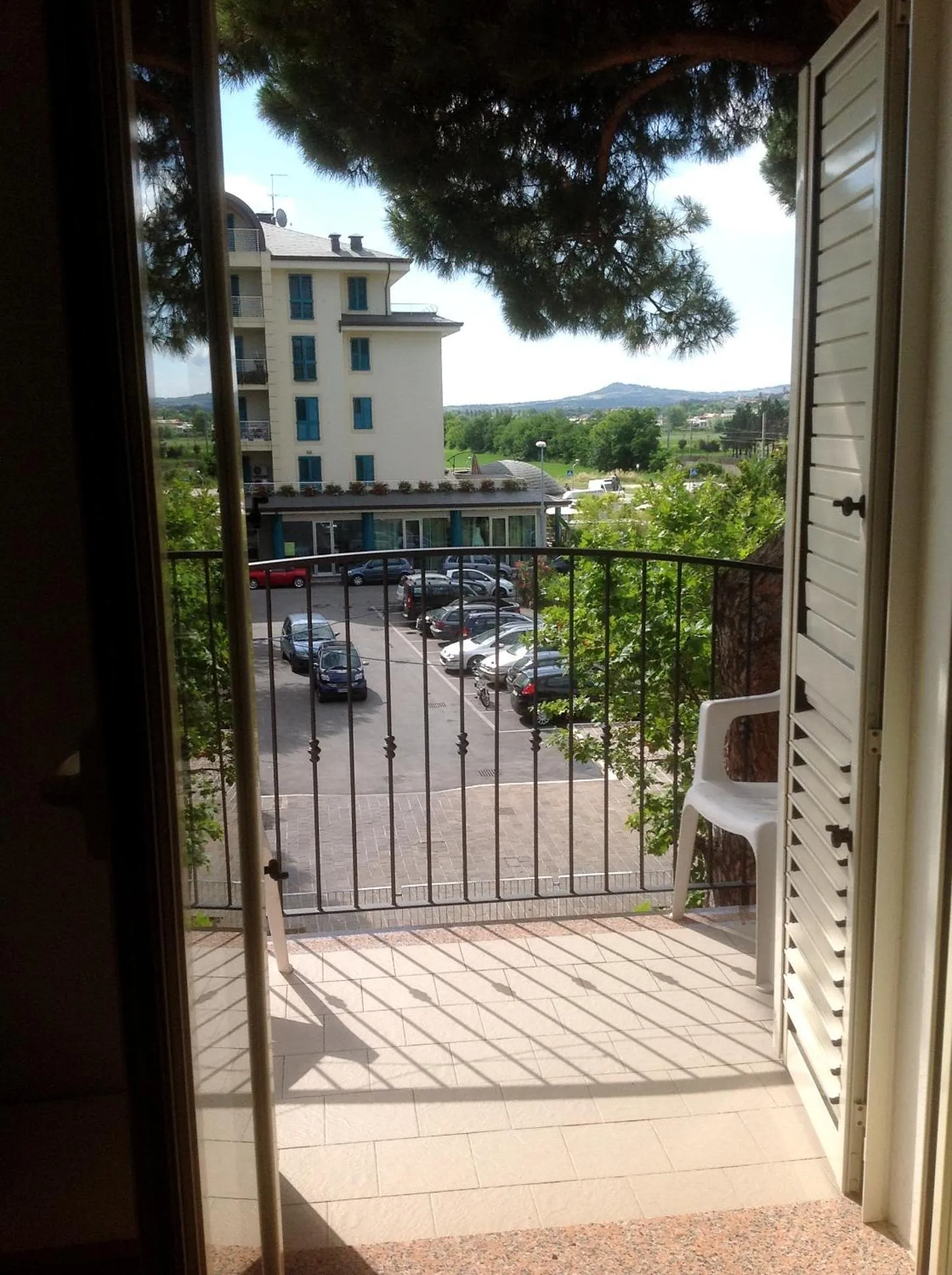 Balcony/Terrace in Hotel Serafini Misano Adriatico