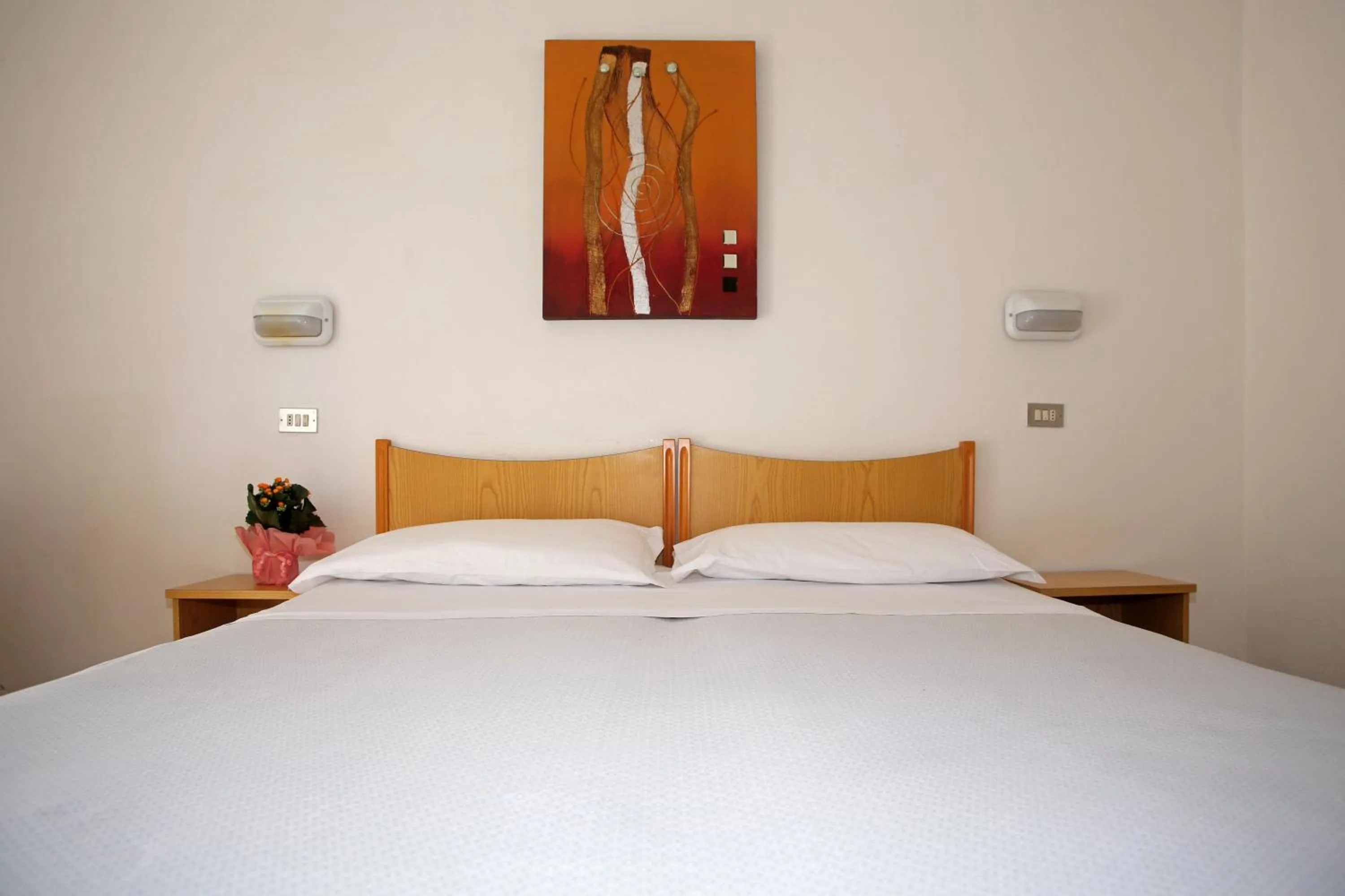 Bed in Hotel Serafini Misano Adriatico