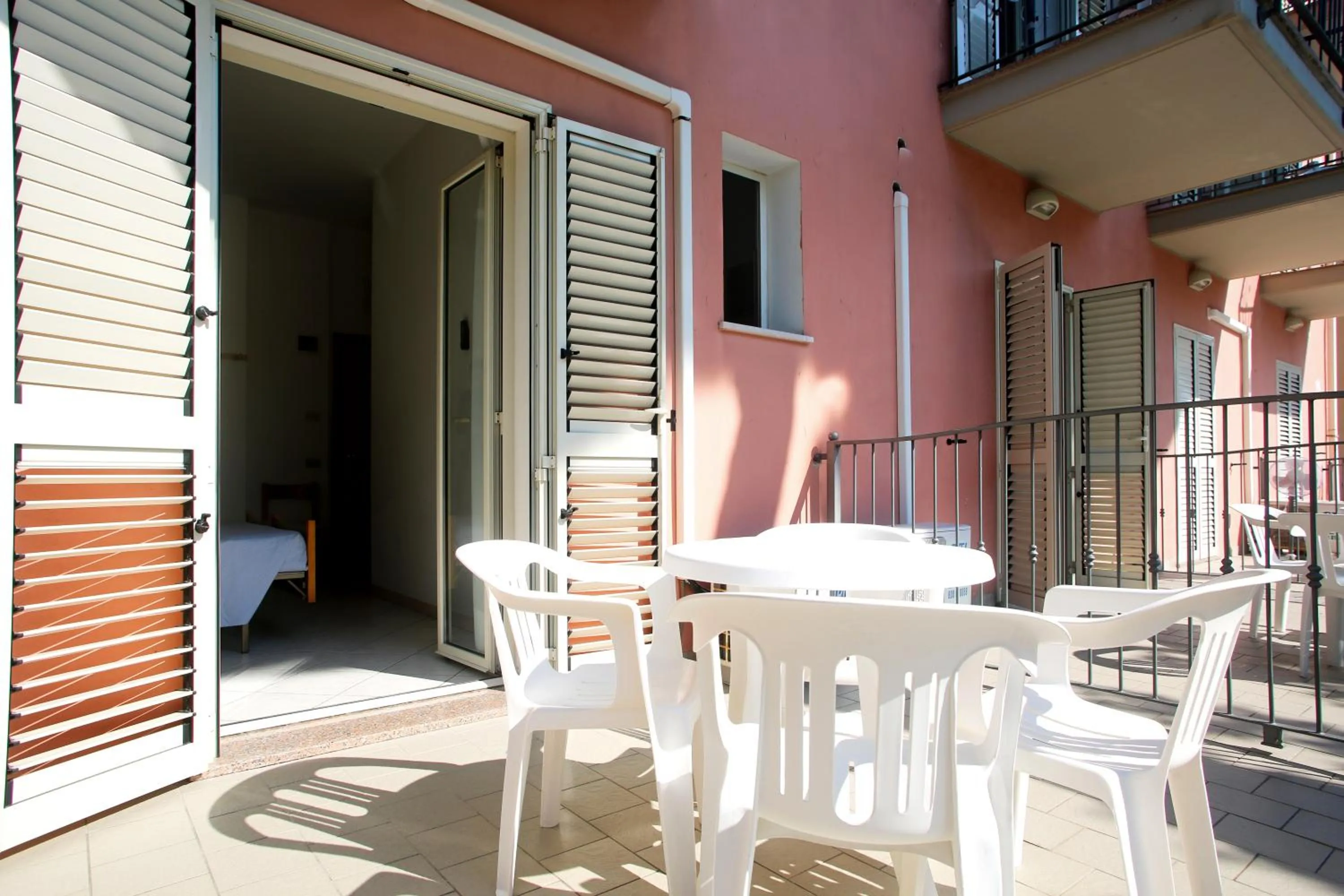 Balcony/Terrace in Hotel Serafini Misano Adriatico