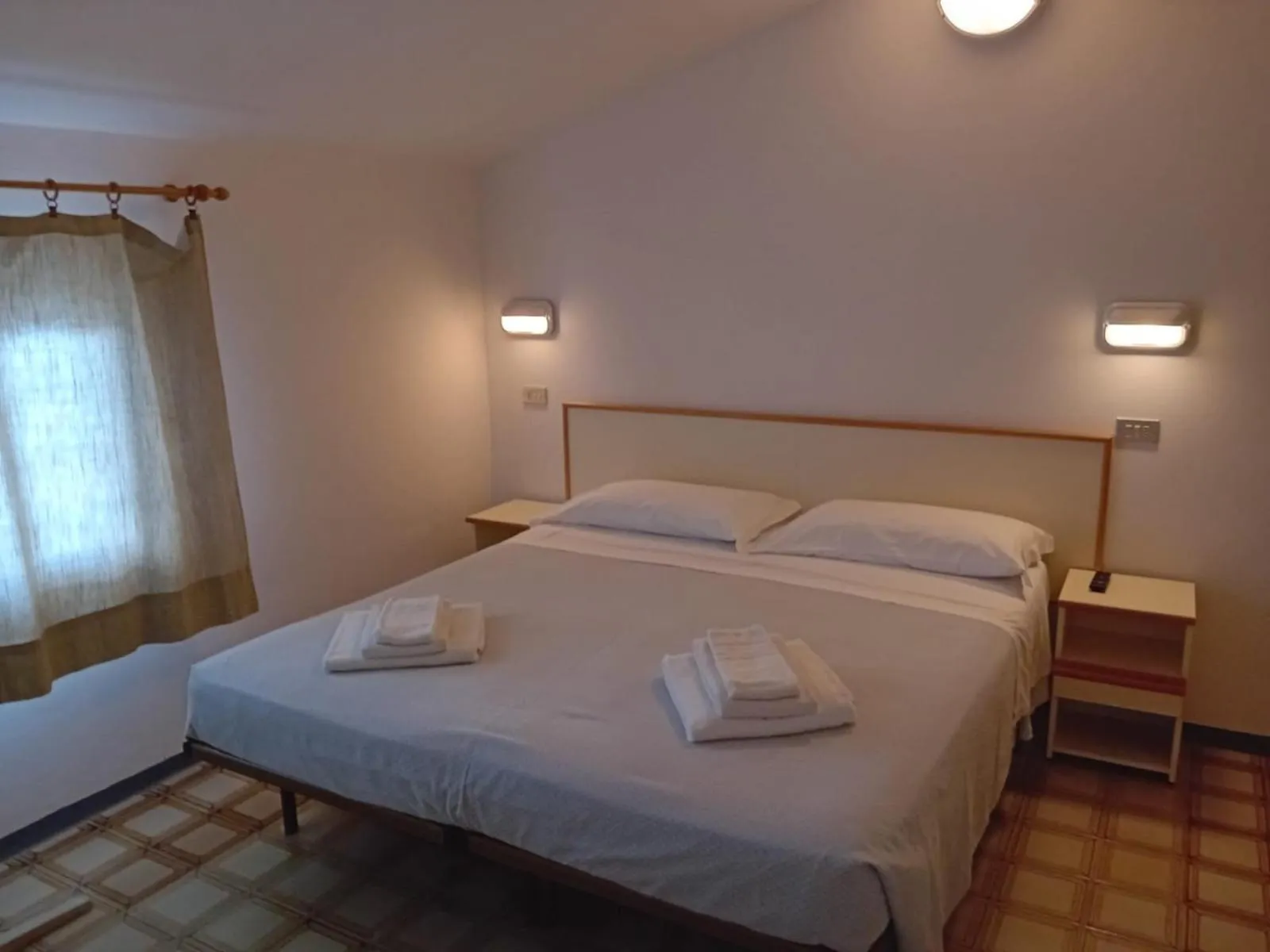 Bedroom, Bed in Hotel Serafini Misano Adriatico