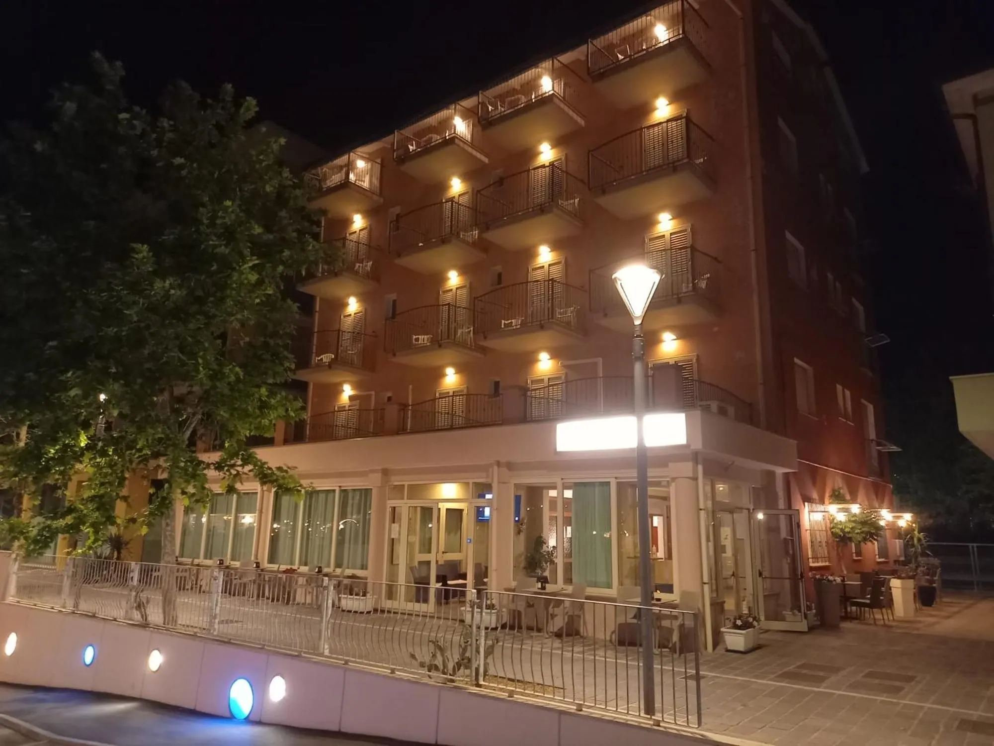 Property building in Hotel Serafini Misano Adriatico