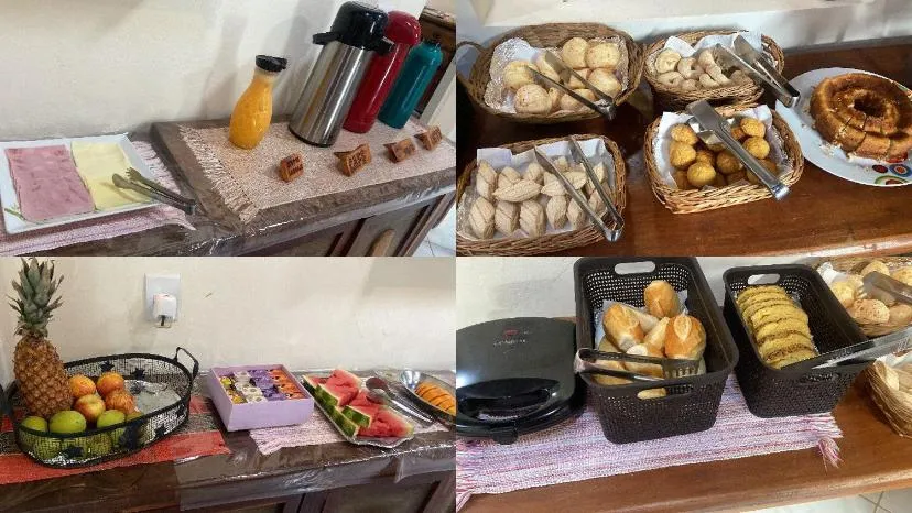 Food and drinks in Pousada Rubbi Violeta