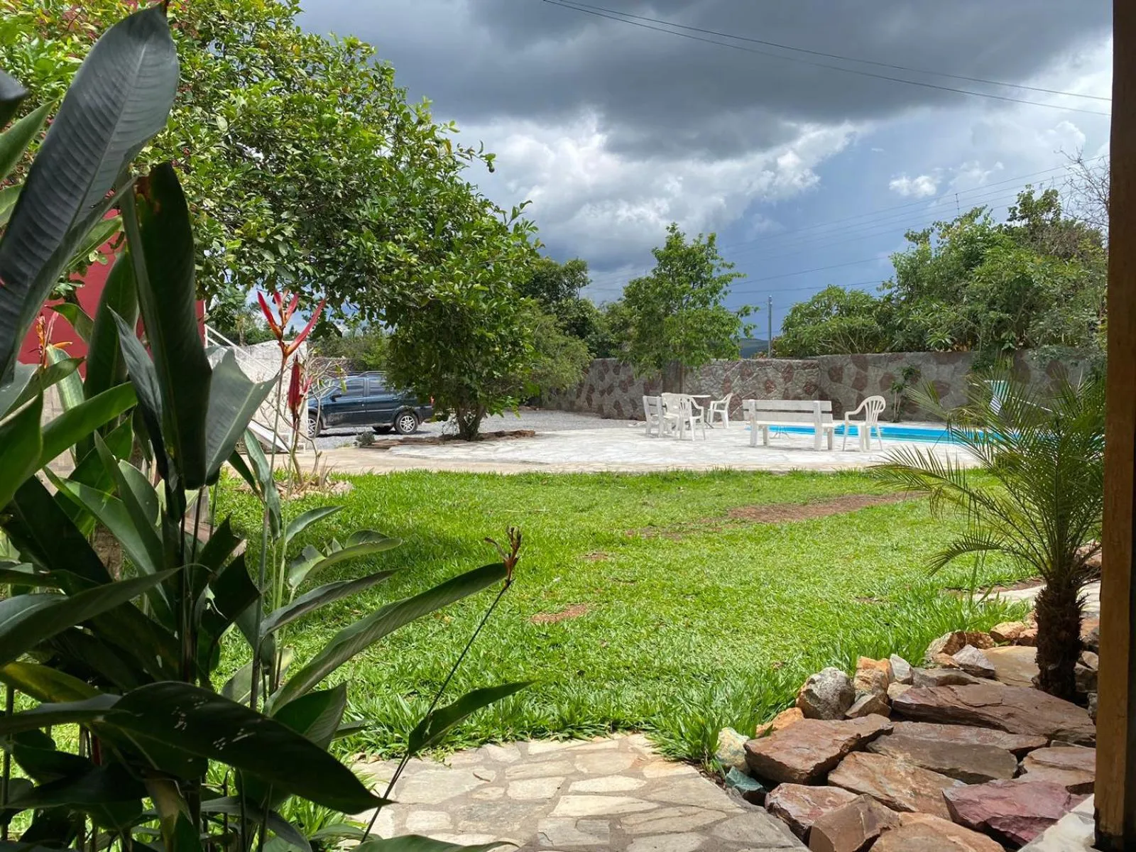 Natural landscape in Pousada Rubbi Violeta