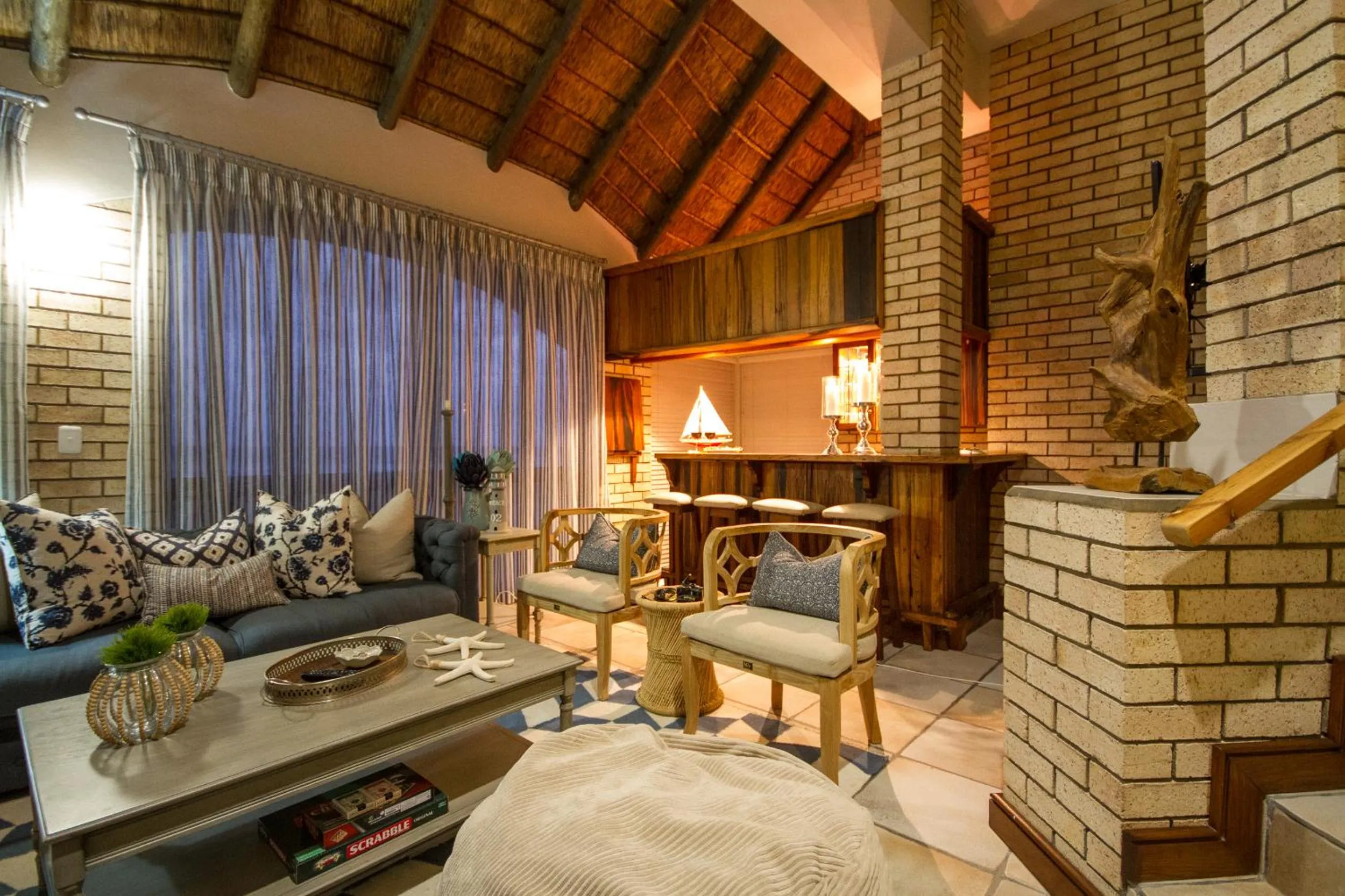 Living room in Little Rock Guesthouse