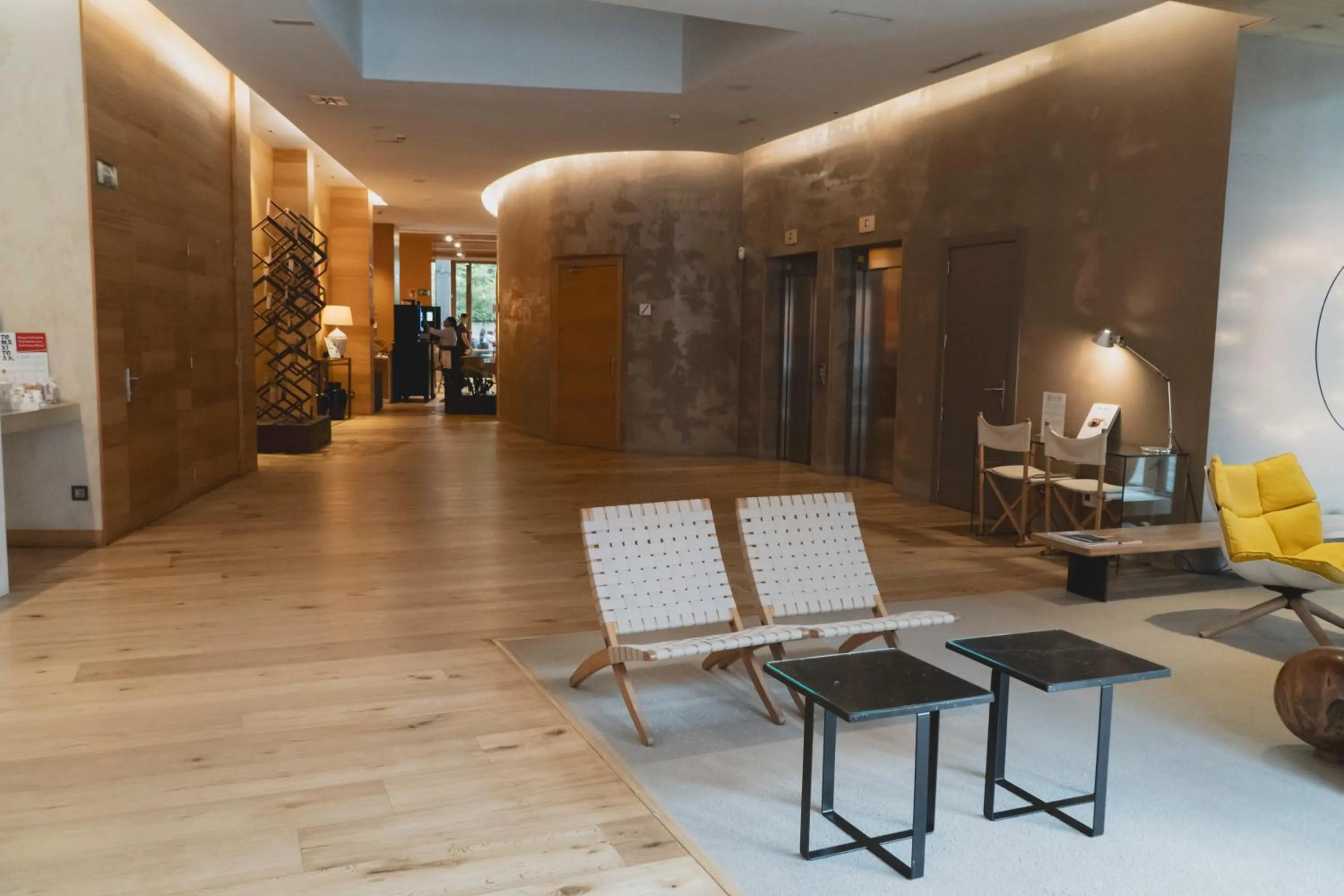 Lobby or reception in Zenit San Sebastián