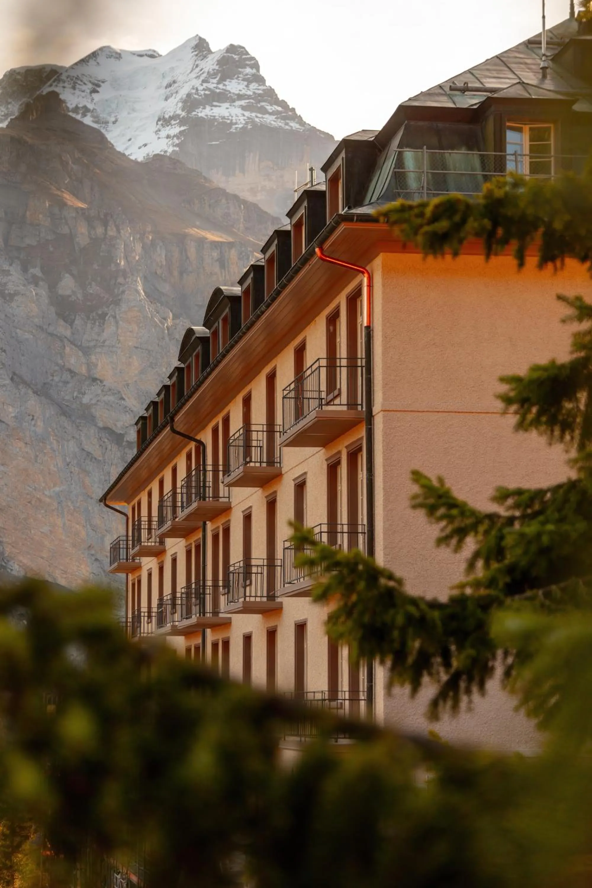 Property building in Hotel Mürren Palace