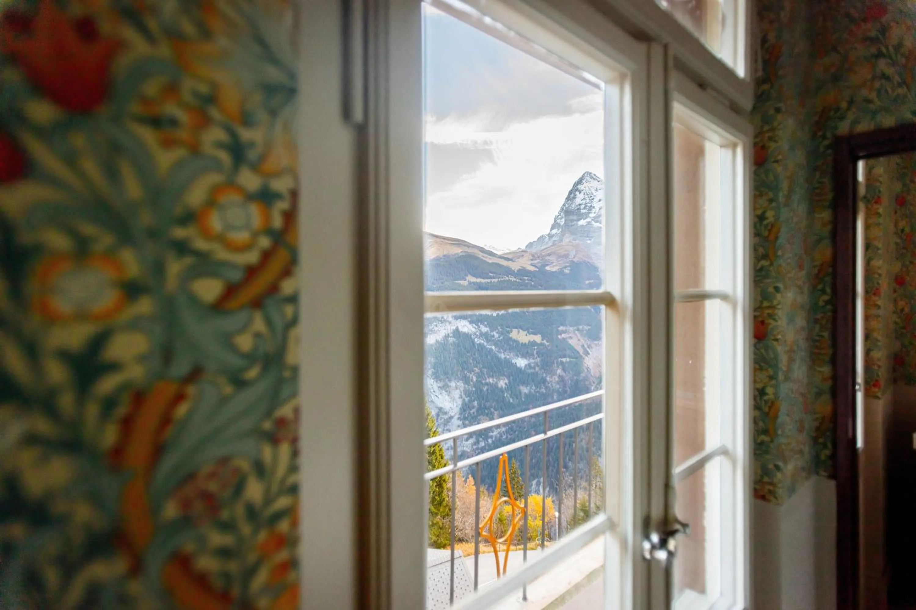 View (from property/room) in Hotel Mürren Palace