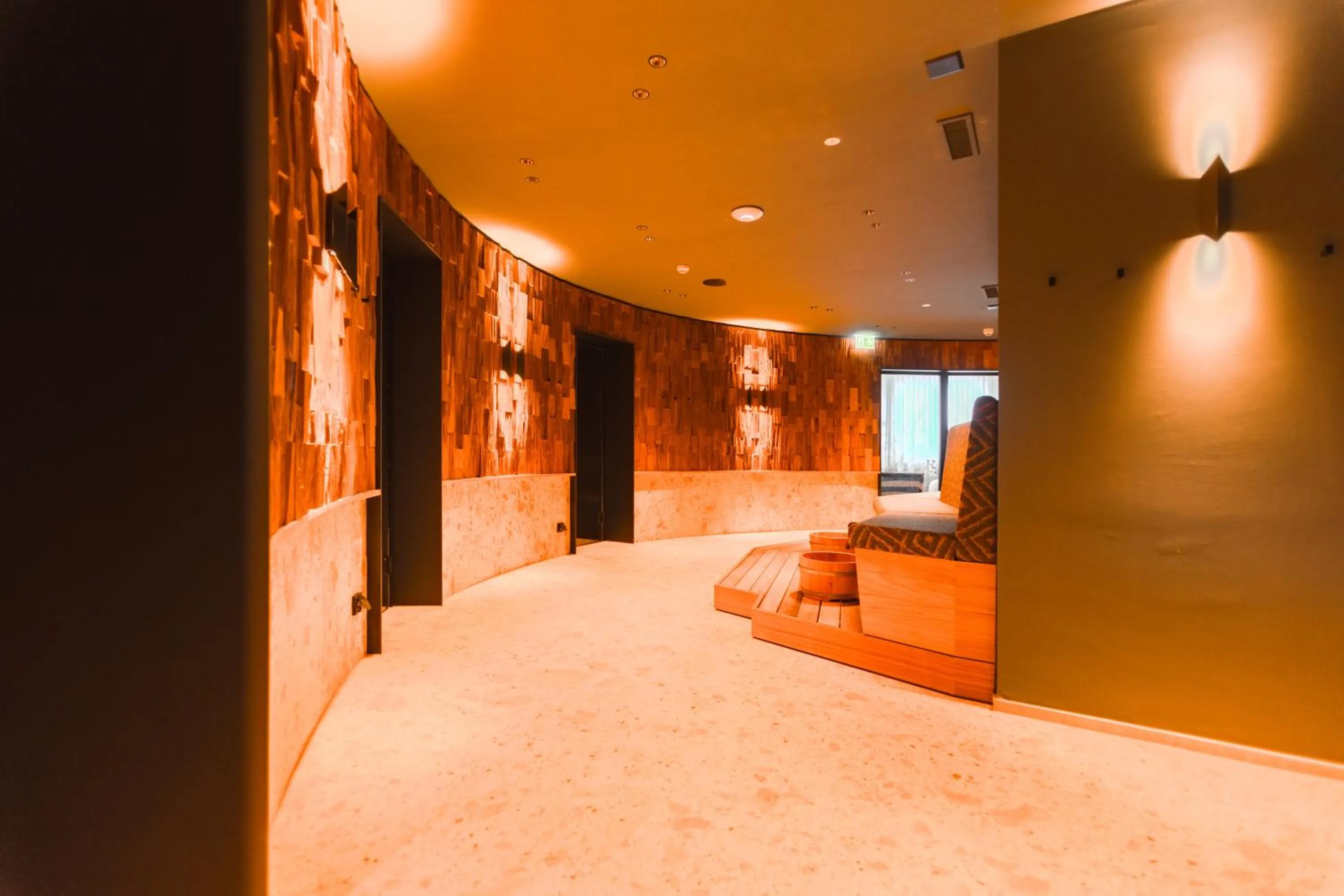 Spa and wellness centre/facilities, Bed in Hotel Mürren Palace