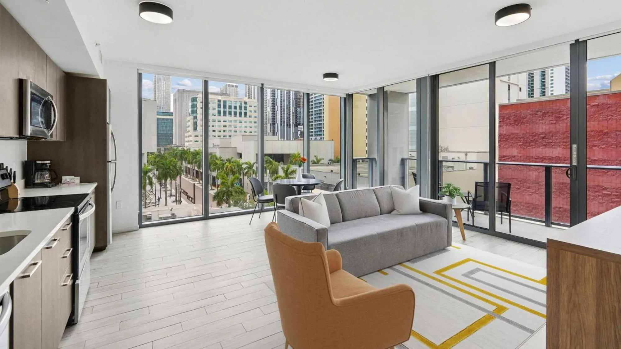 Living room in Sentral Alea Miami