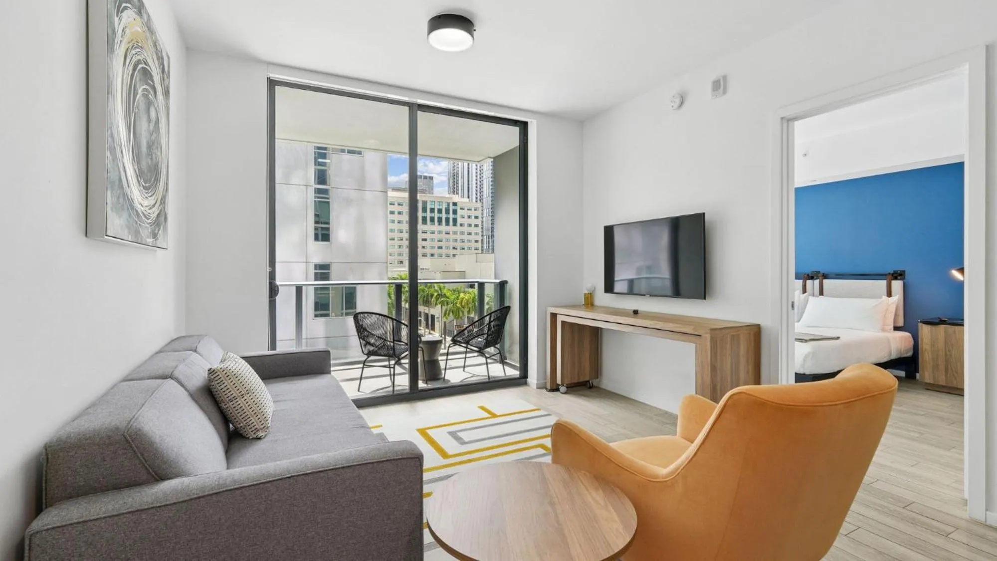 Living room in Sentral Alea Miami