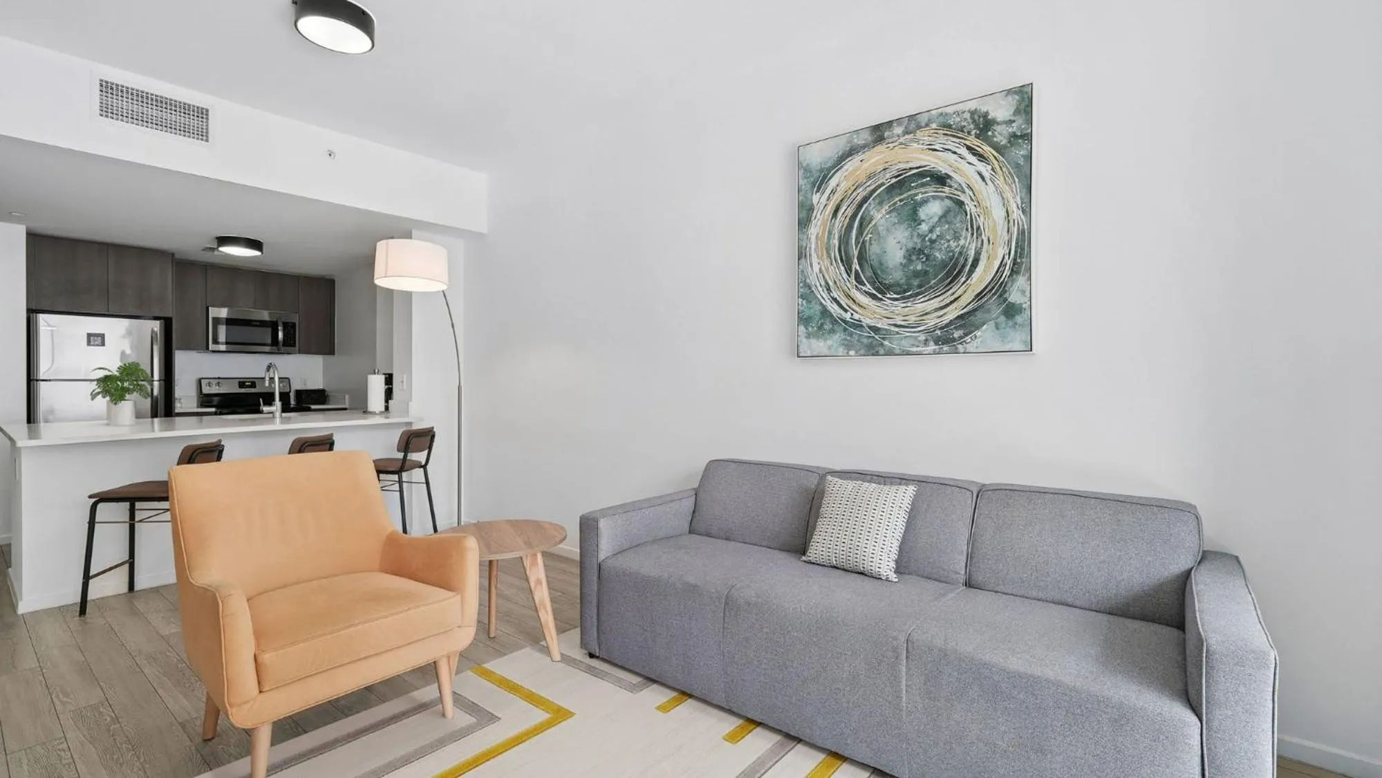 Living room in Sentral Alea Miami