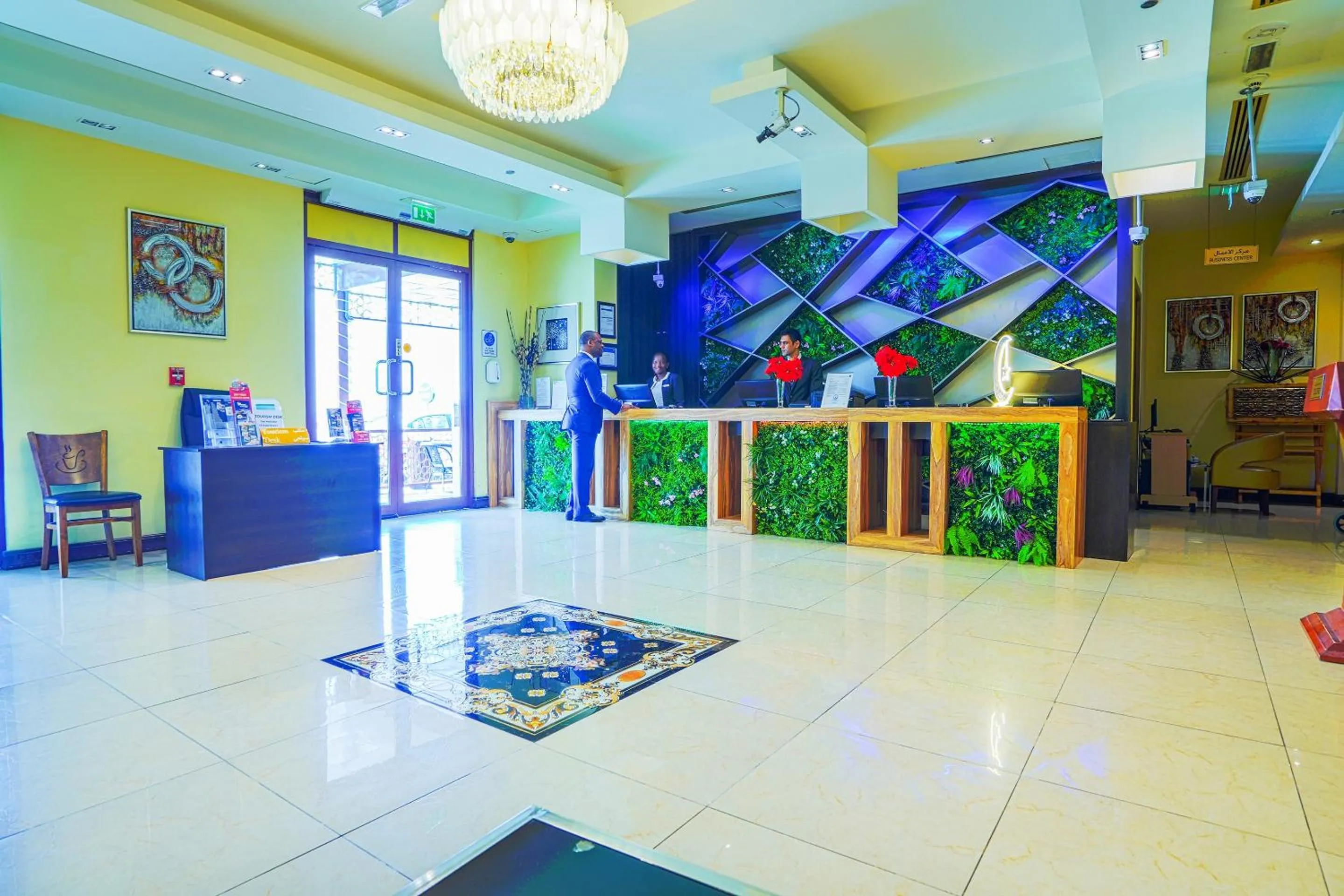 Lobby or reception in Palette Royal Reflections Hotel and Spa Dubai