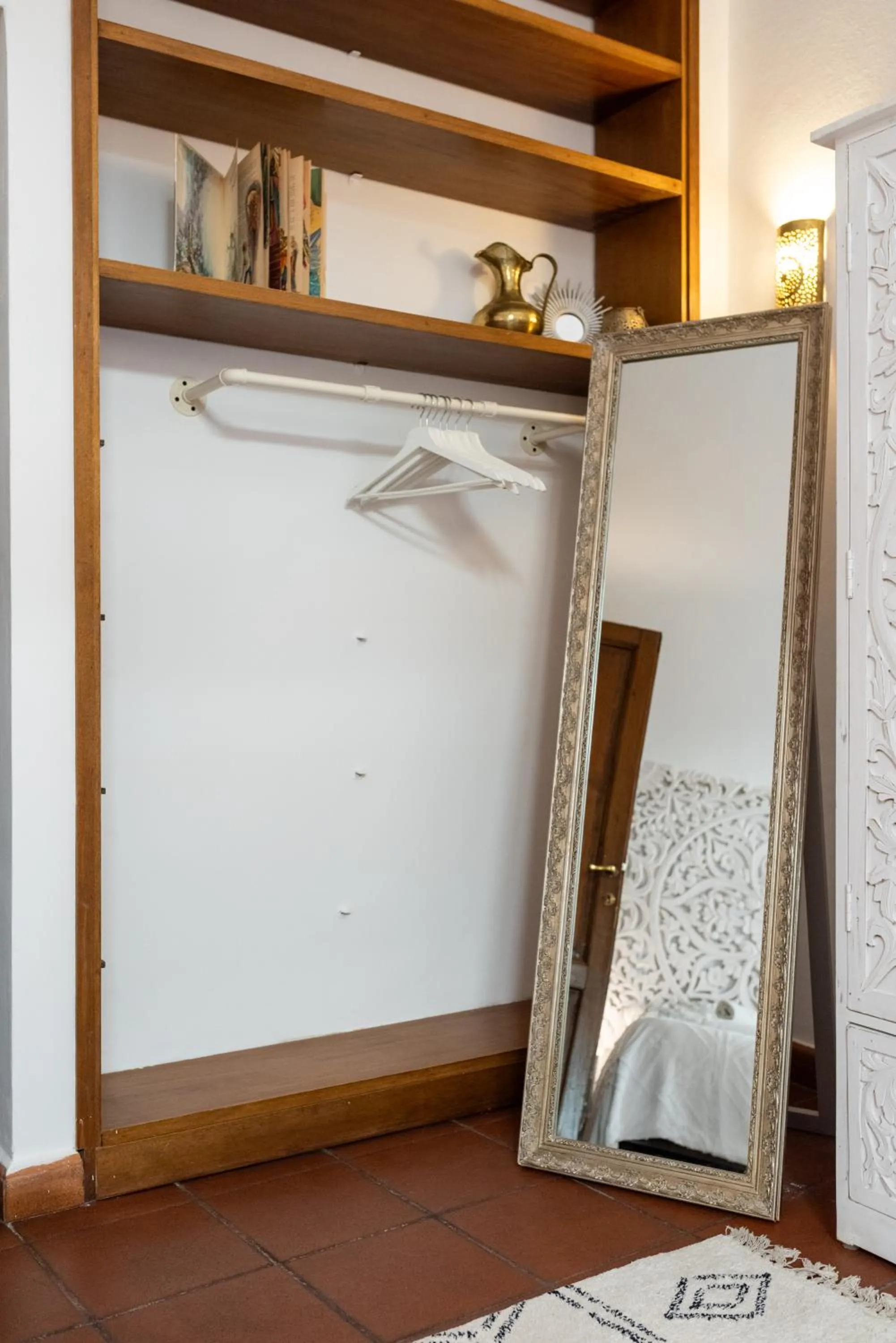 Decorative detail, Bed in Strange Uncle B&B