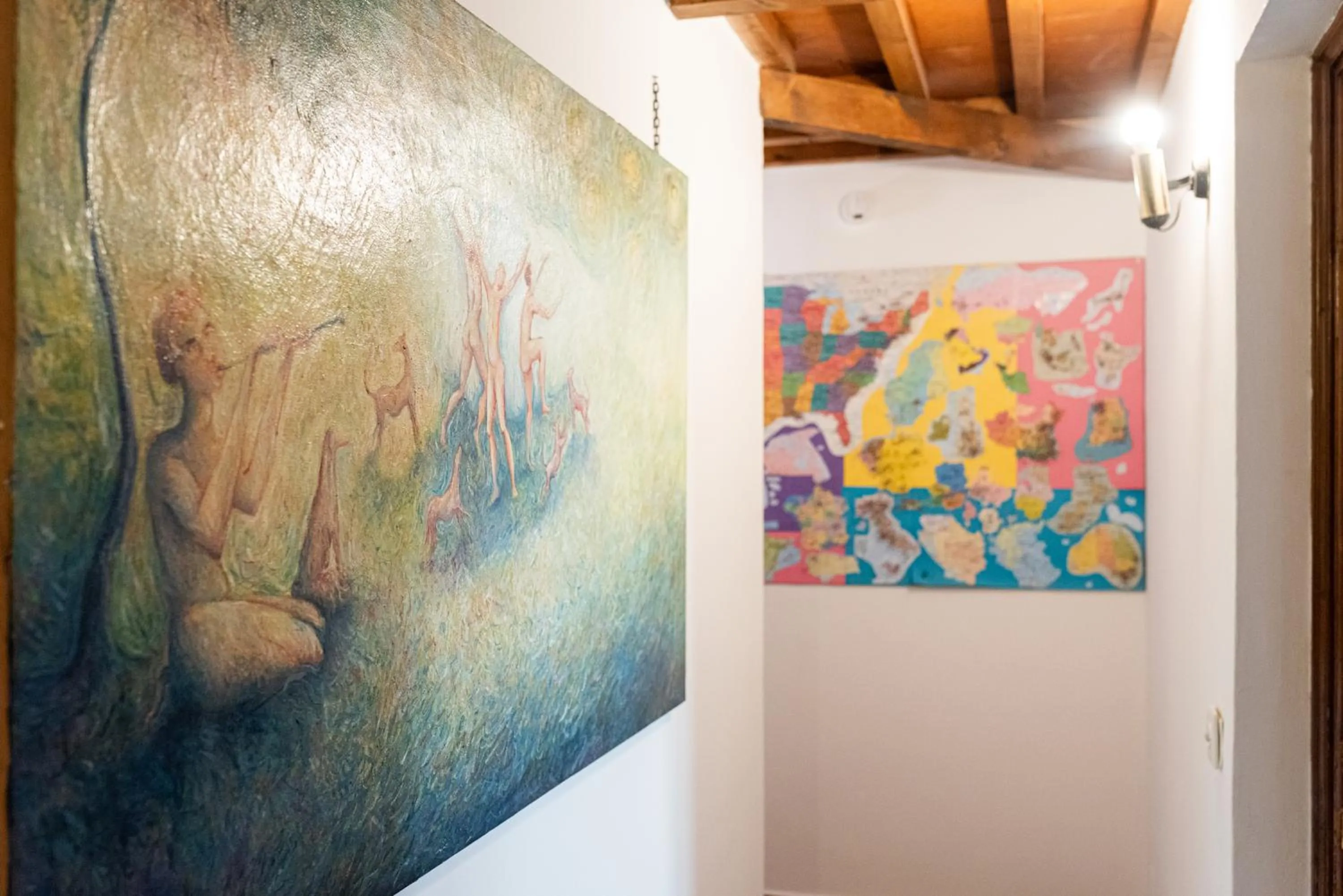 Decorative detail in Strange Uncle B&B