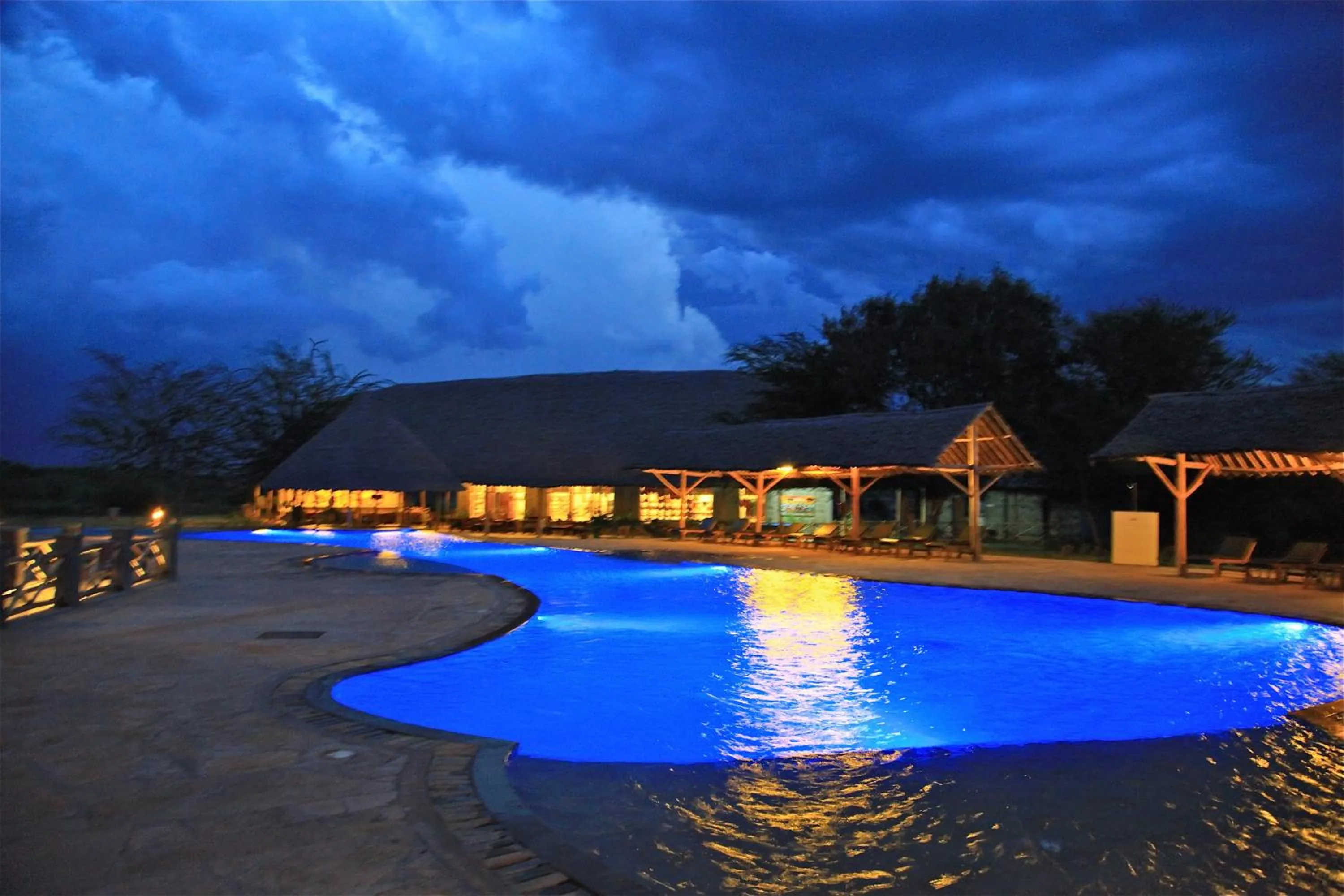 Swimming Pool in Voi Wildlife Lodge