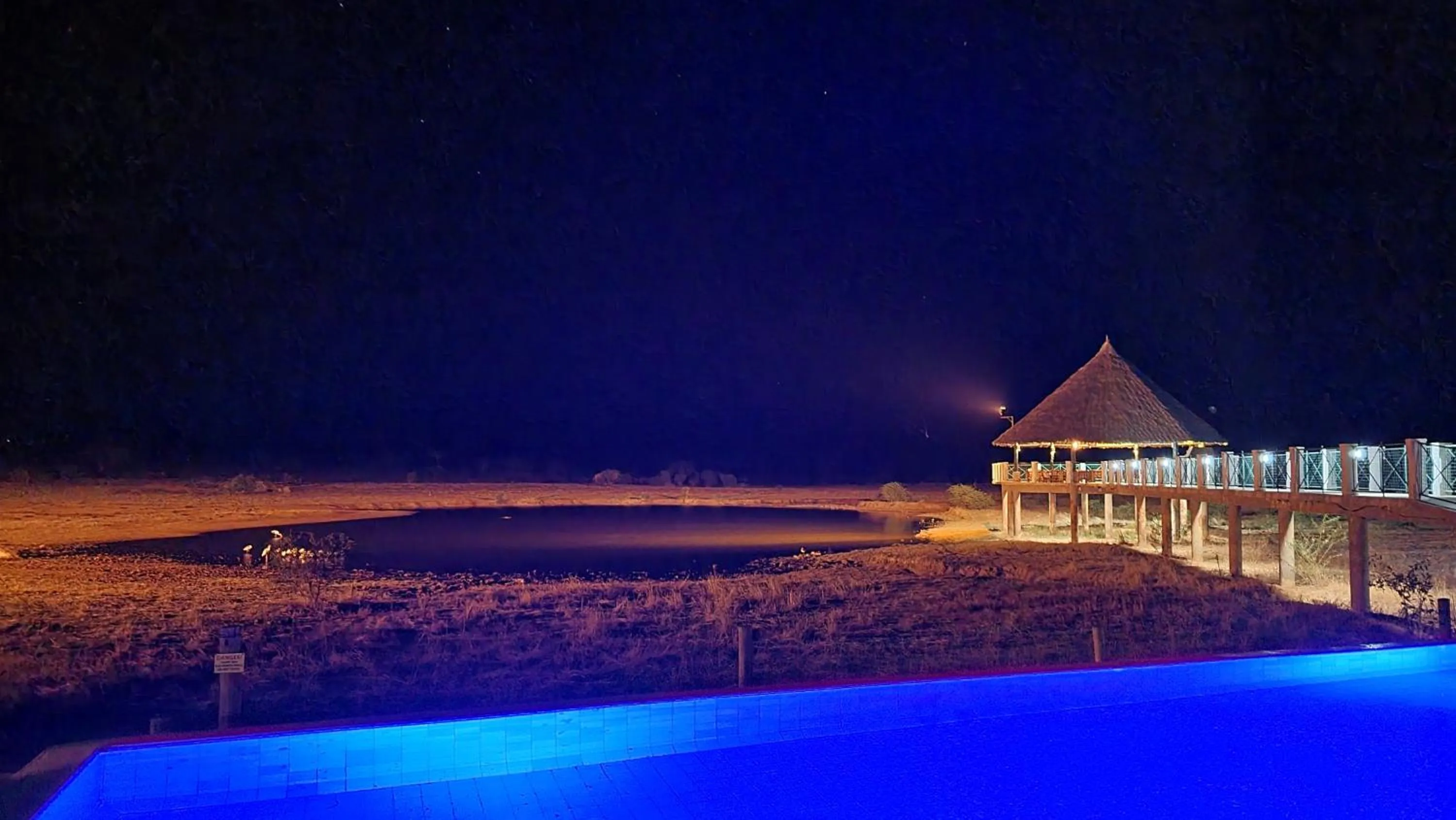 Swimming Pool in Voi Wildlife Lodge