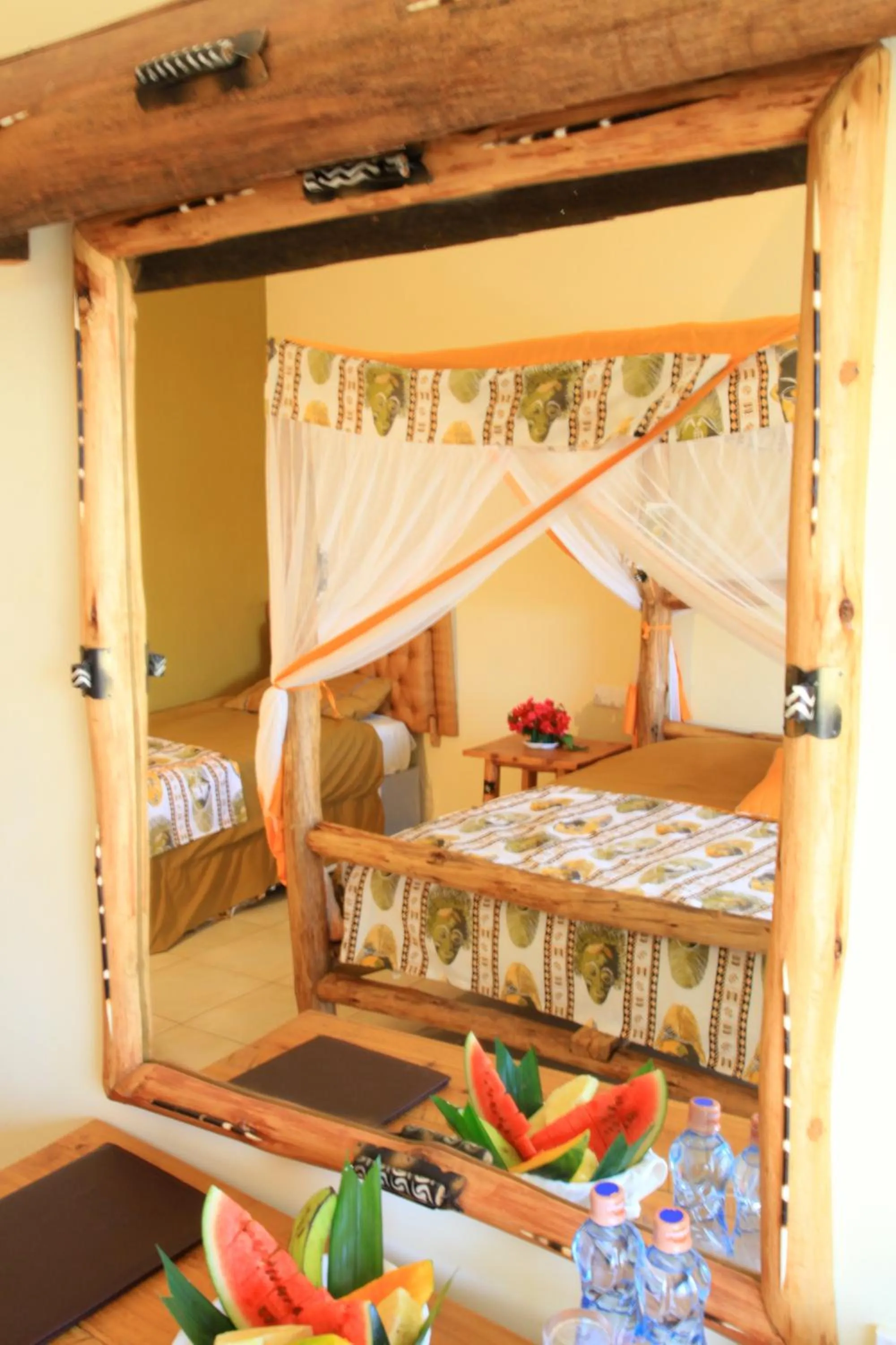 Bedroom in Voi Wildlife Lodge