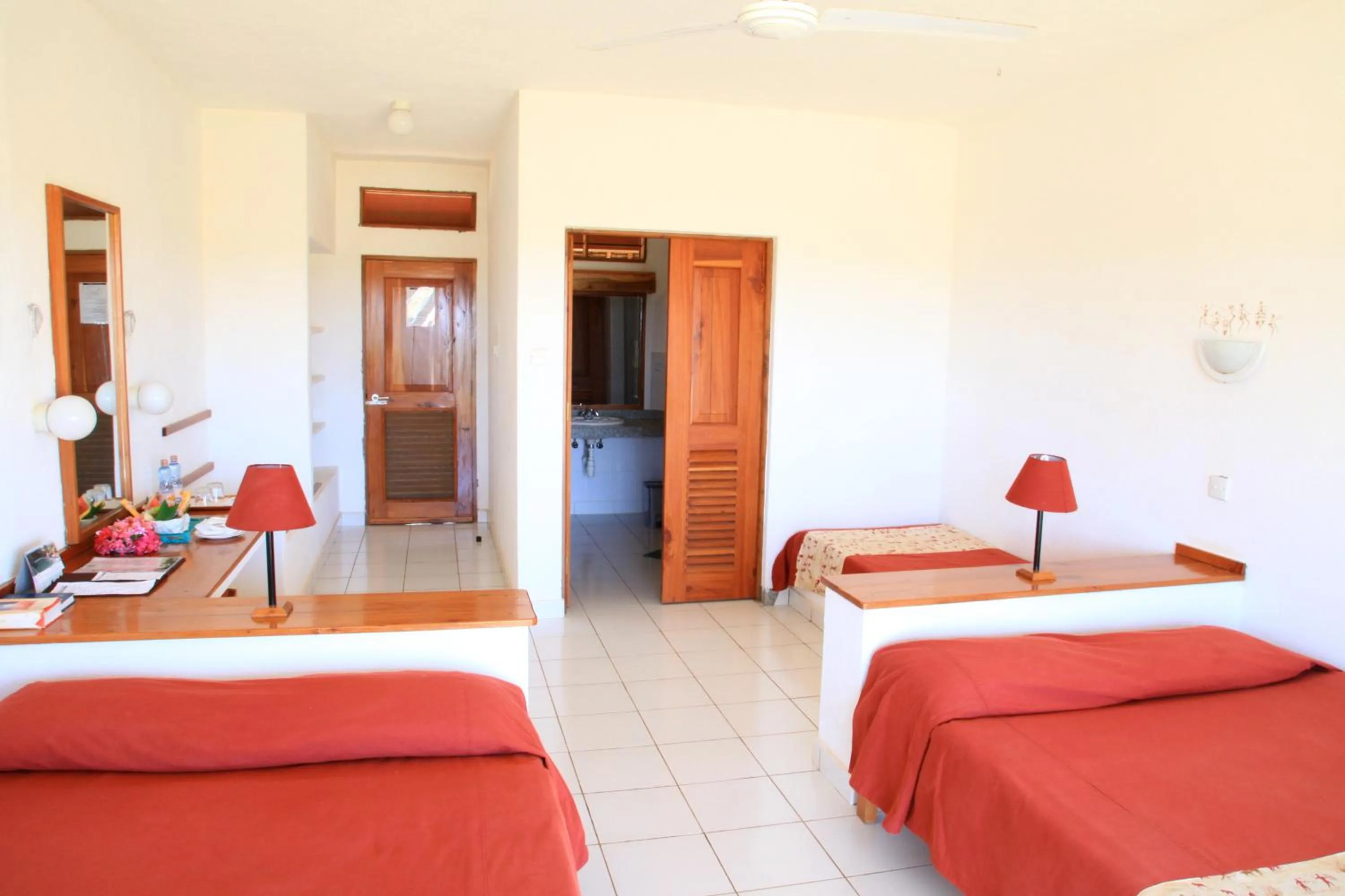 Bedroom in Voi Wildlife Lodge