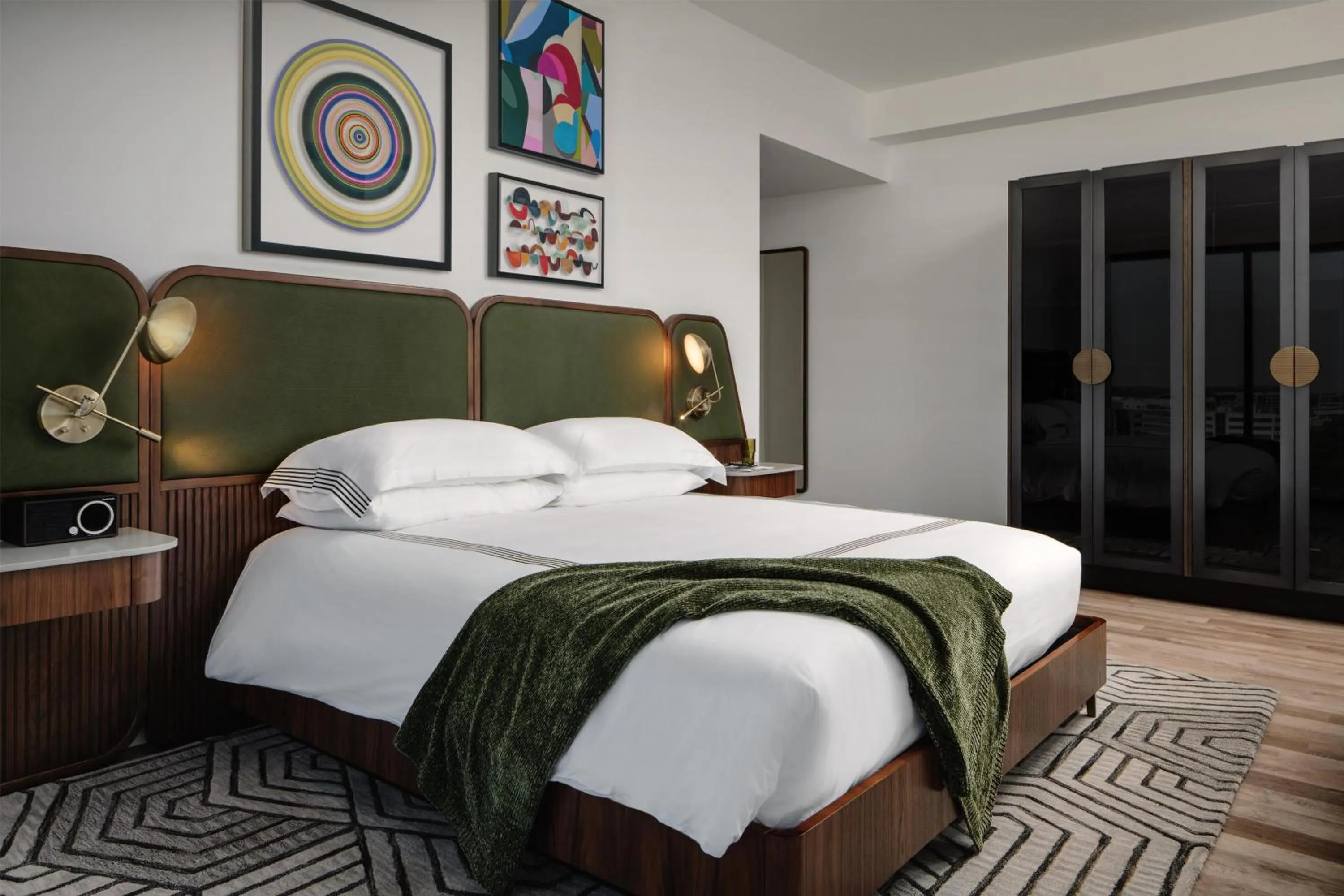 Photo of the whole room, Bed in Thompson Houston, by Hyatt