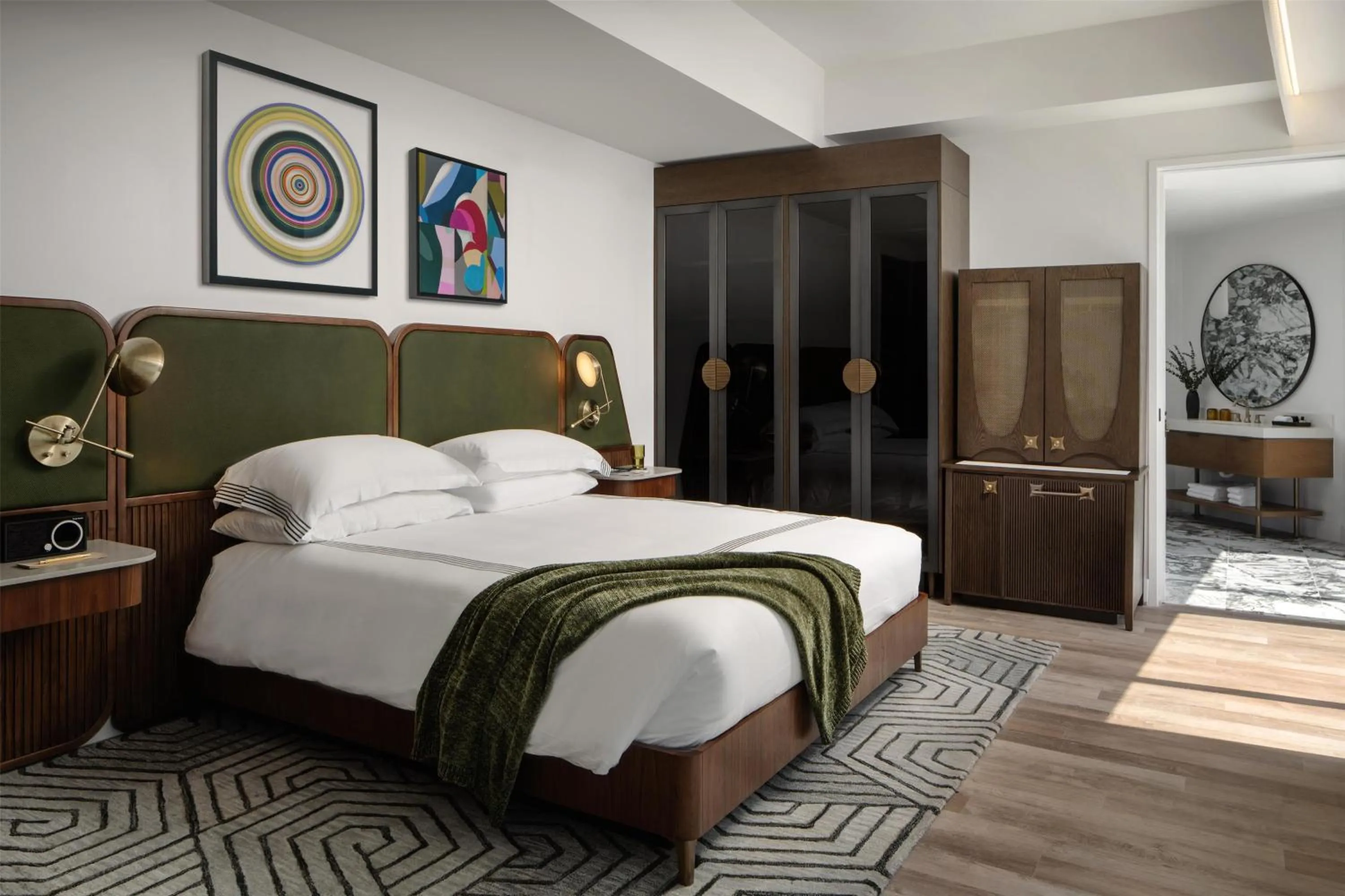 Photo of the whole room, Bed in Thompson Houston, by Hyatt