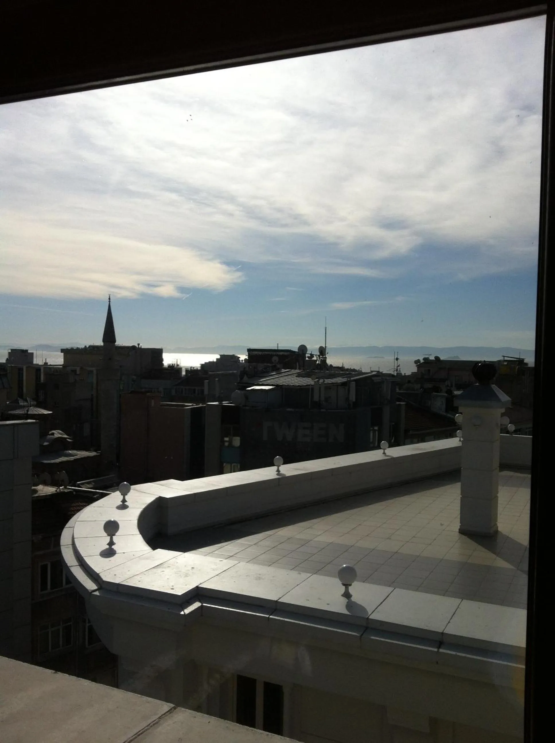 Sea view in Escardın hotel