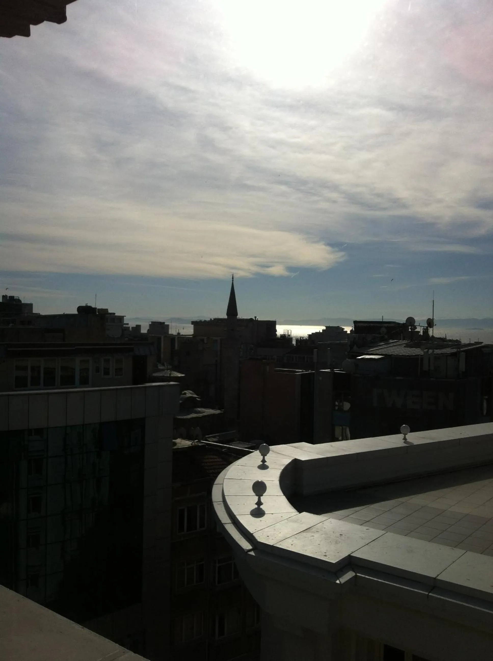Sea view in Escardın hotel