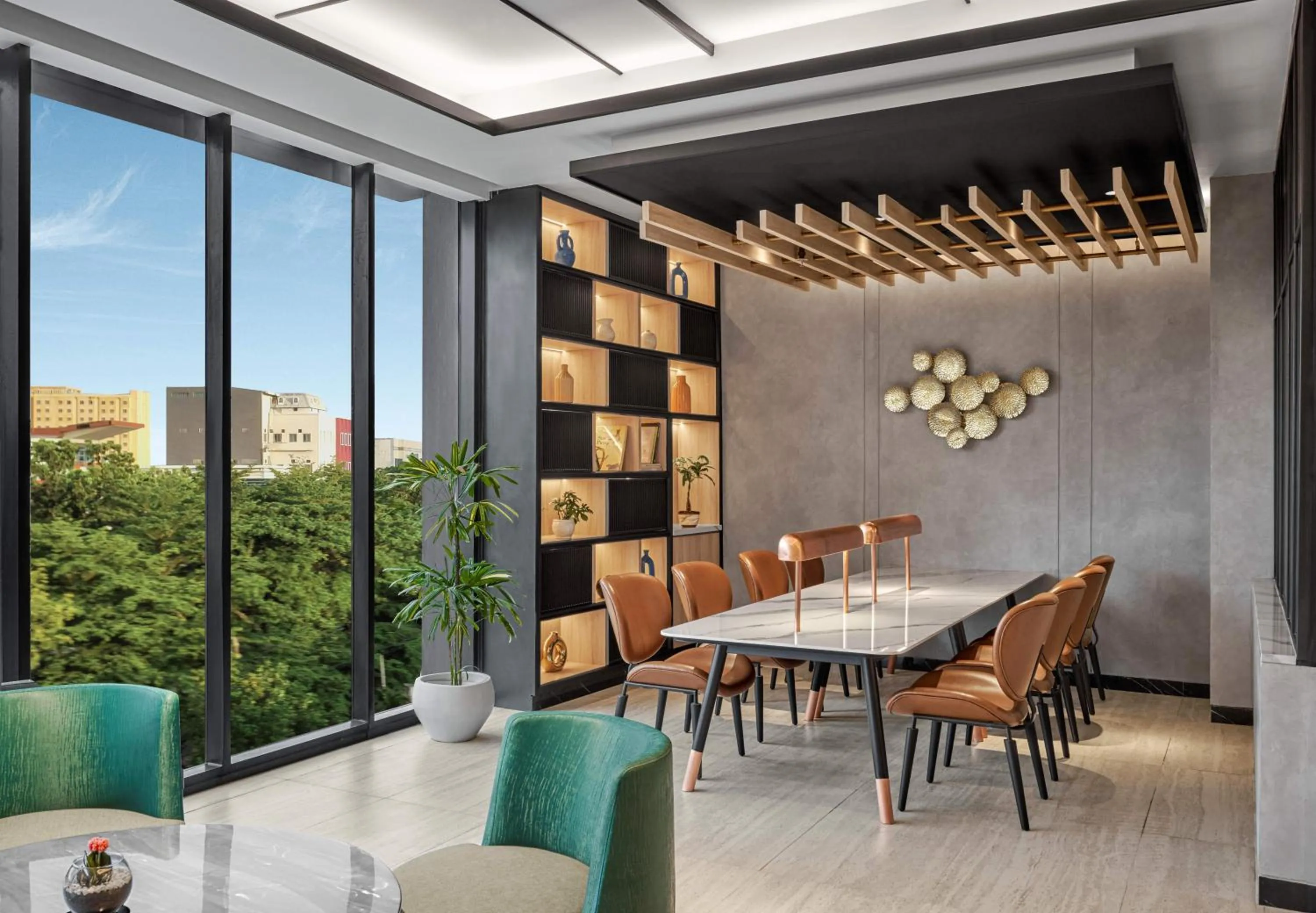 Lounge or bar in Hyatt Place Makassar