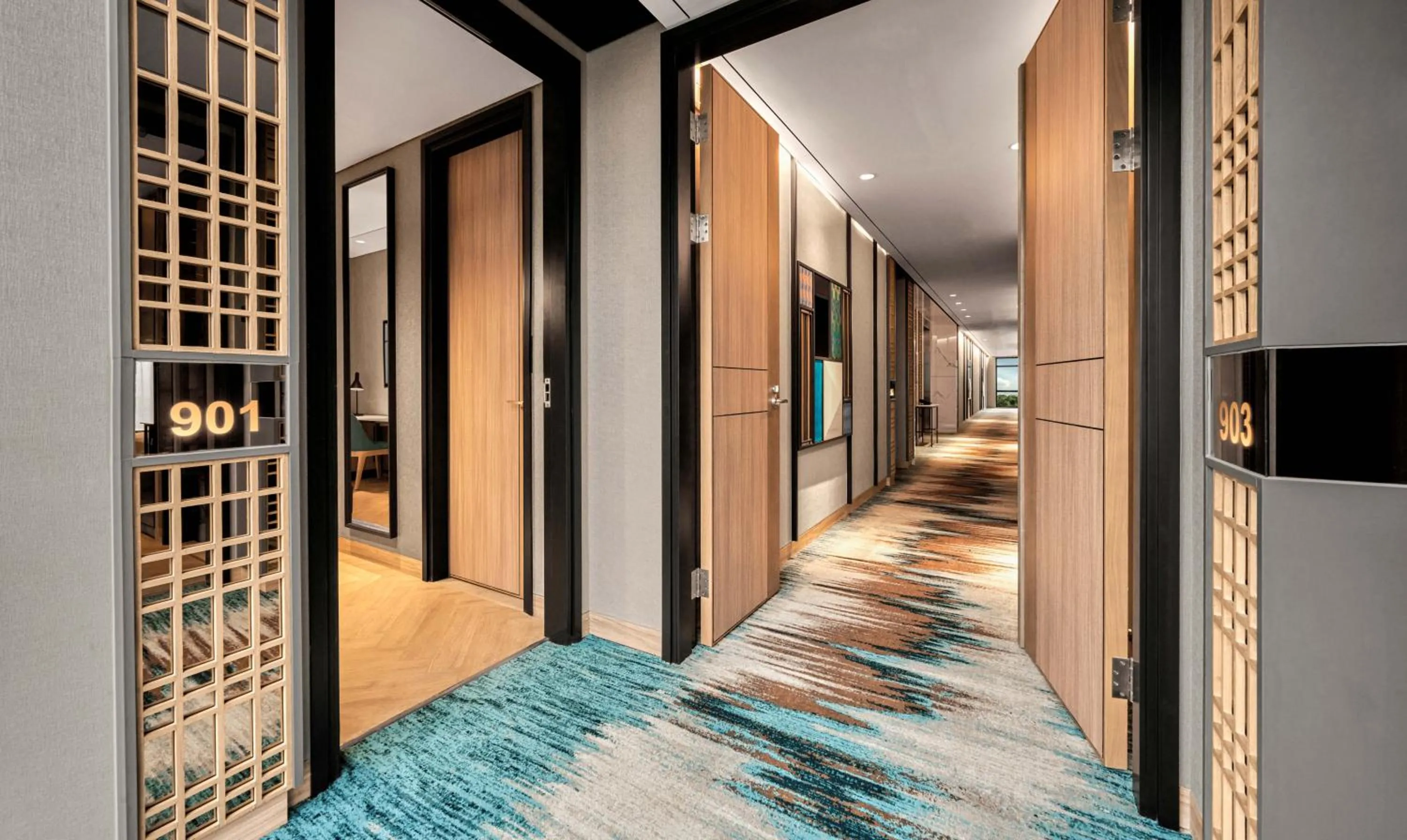 Floor plan in Hyatt Place Makassar