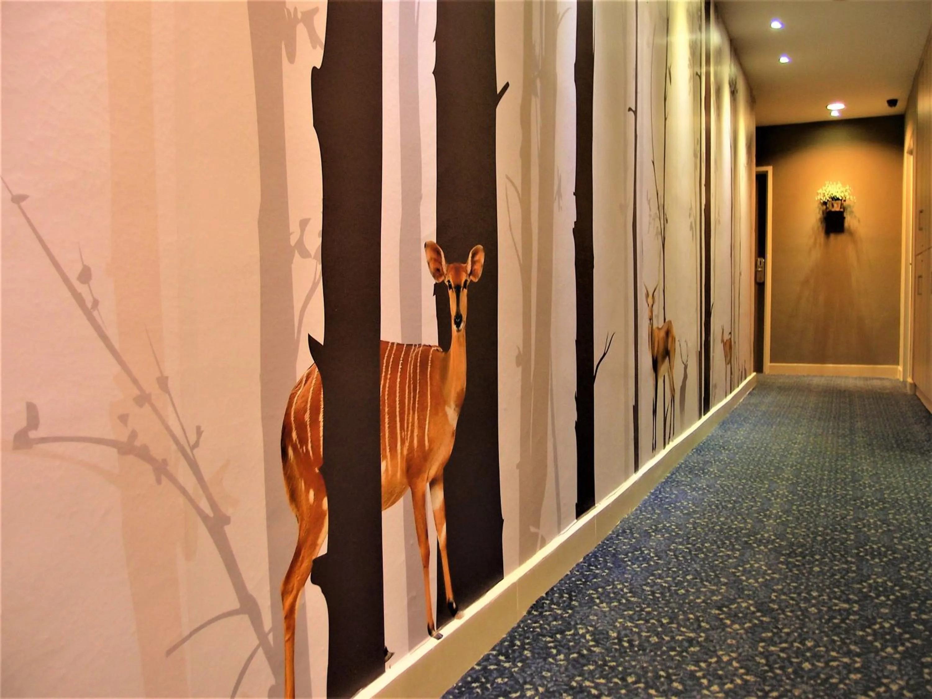 Decorative detail in One Avenue Hotel Balakong