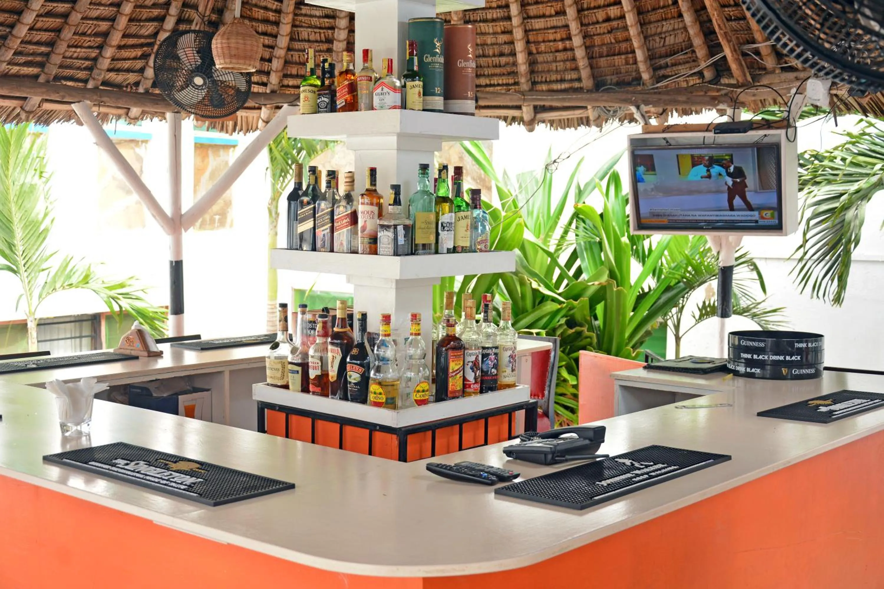 Alcoholic drinks in Ocean View Nyali Boutique Hotel