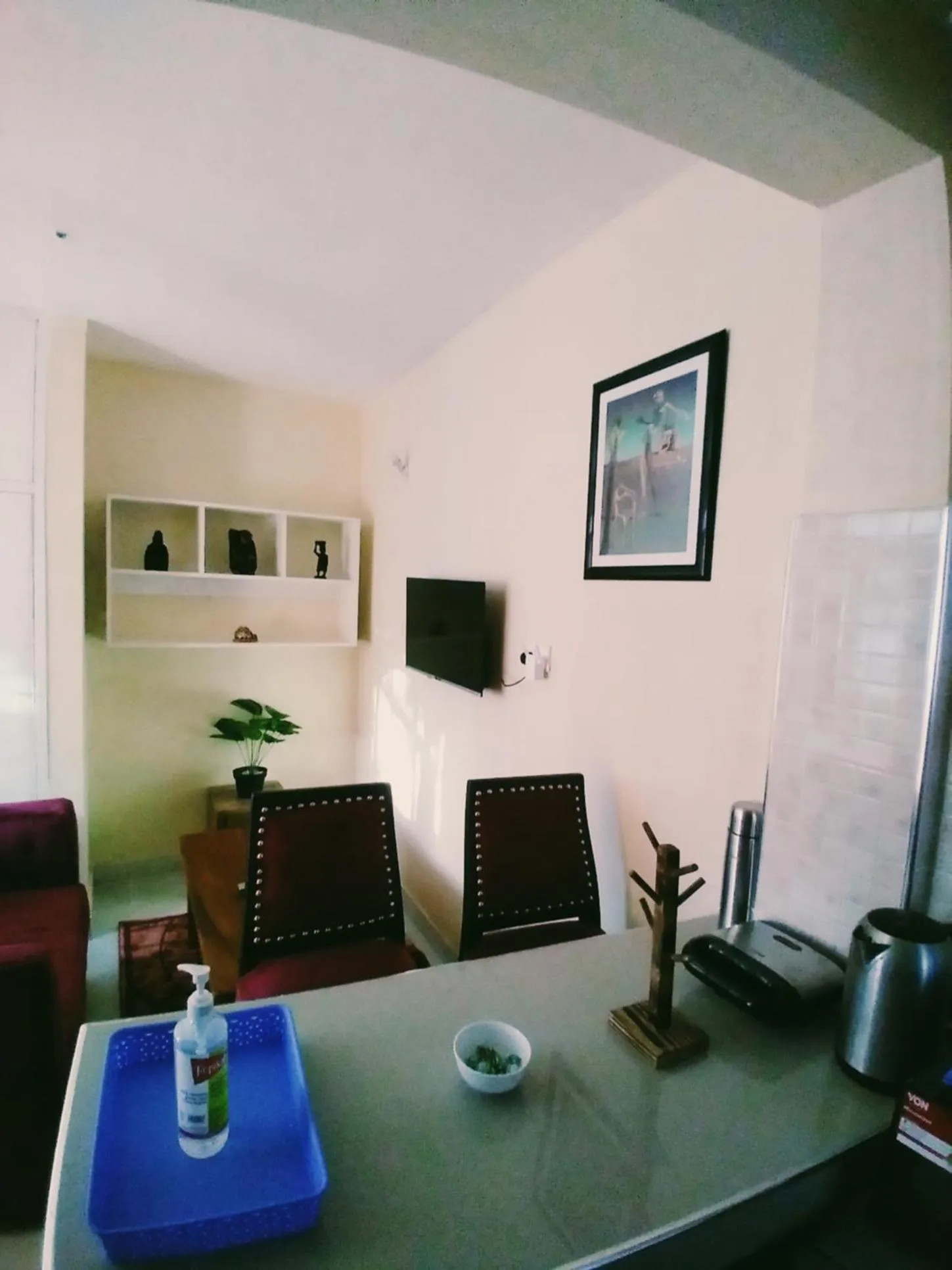 Living room in Ocean View Nyali Boutique Hotel