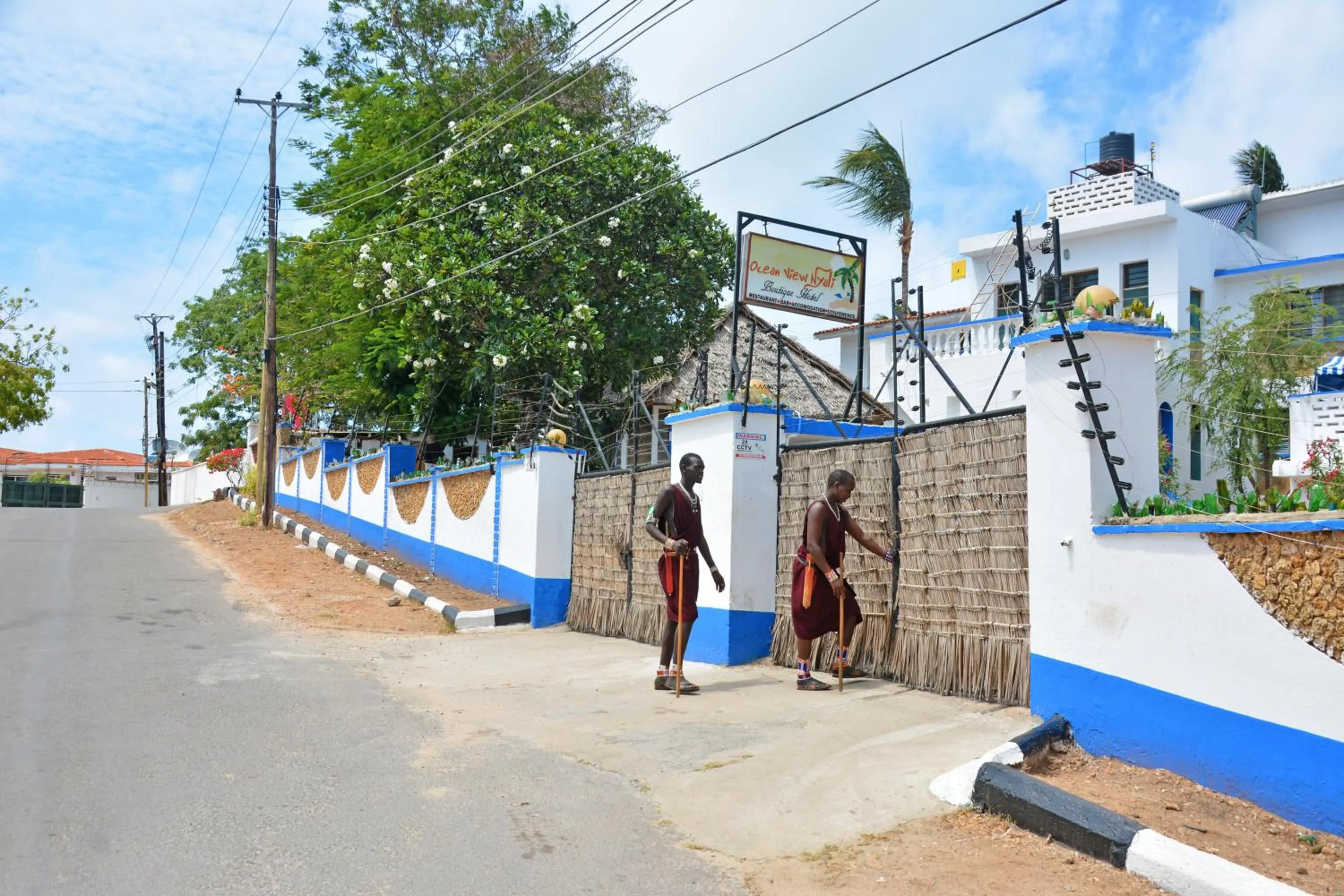 Property building in Ocean View Nyali Boutique Hotel